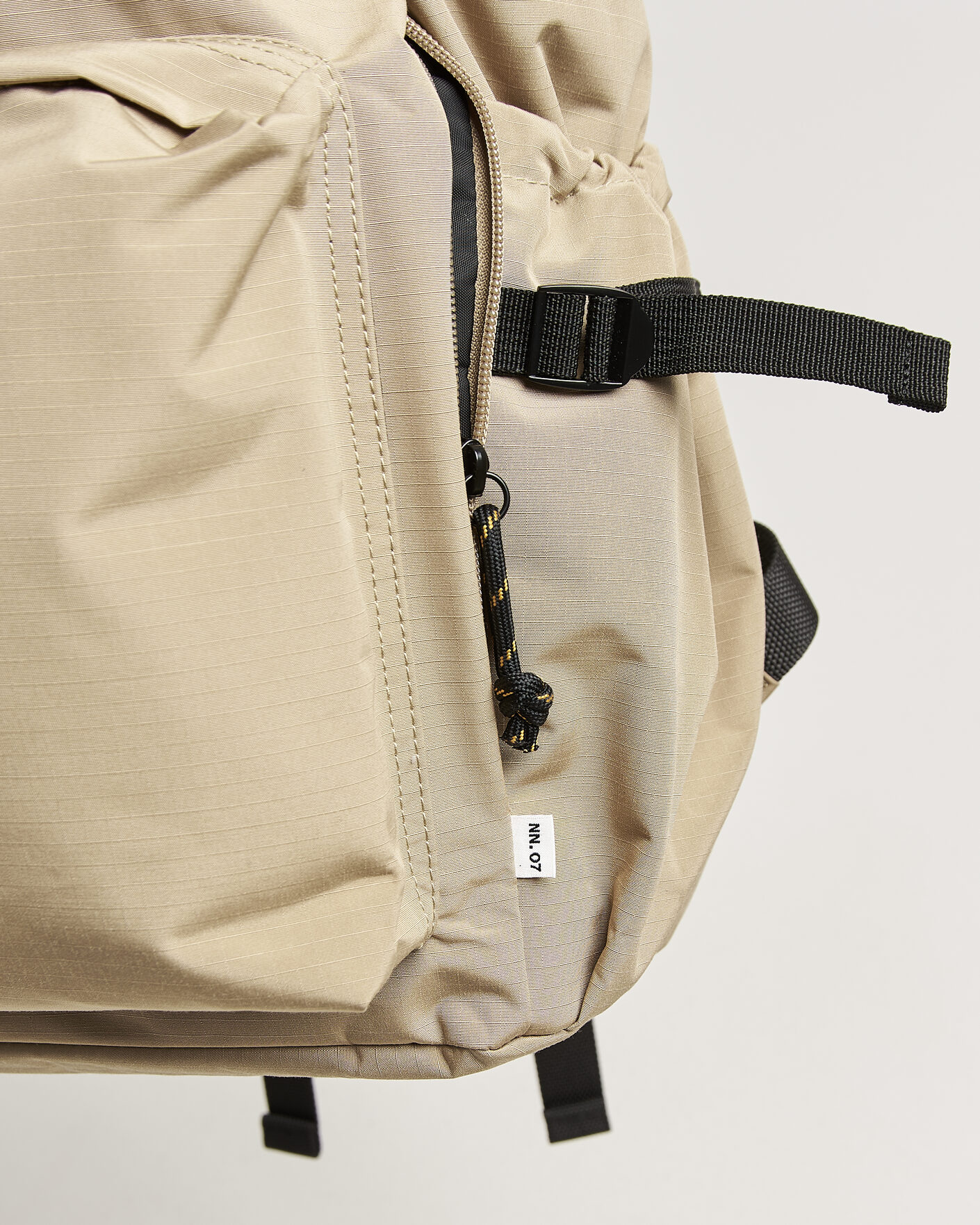 Men | Bags | NN07 | Nylon Ripstop Rolltop Backpack Desert Khaki