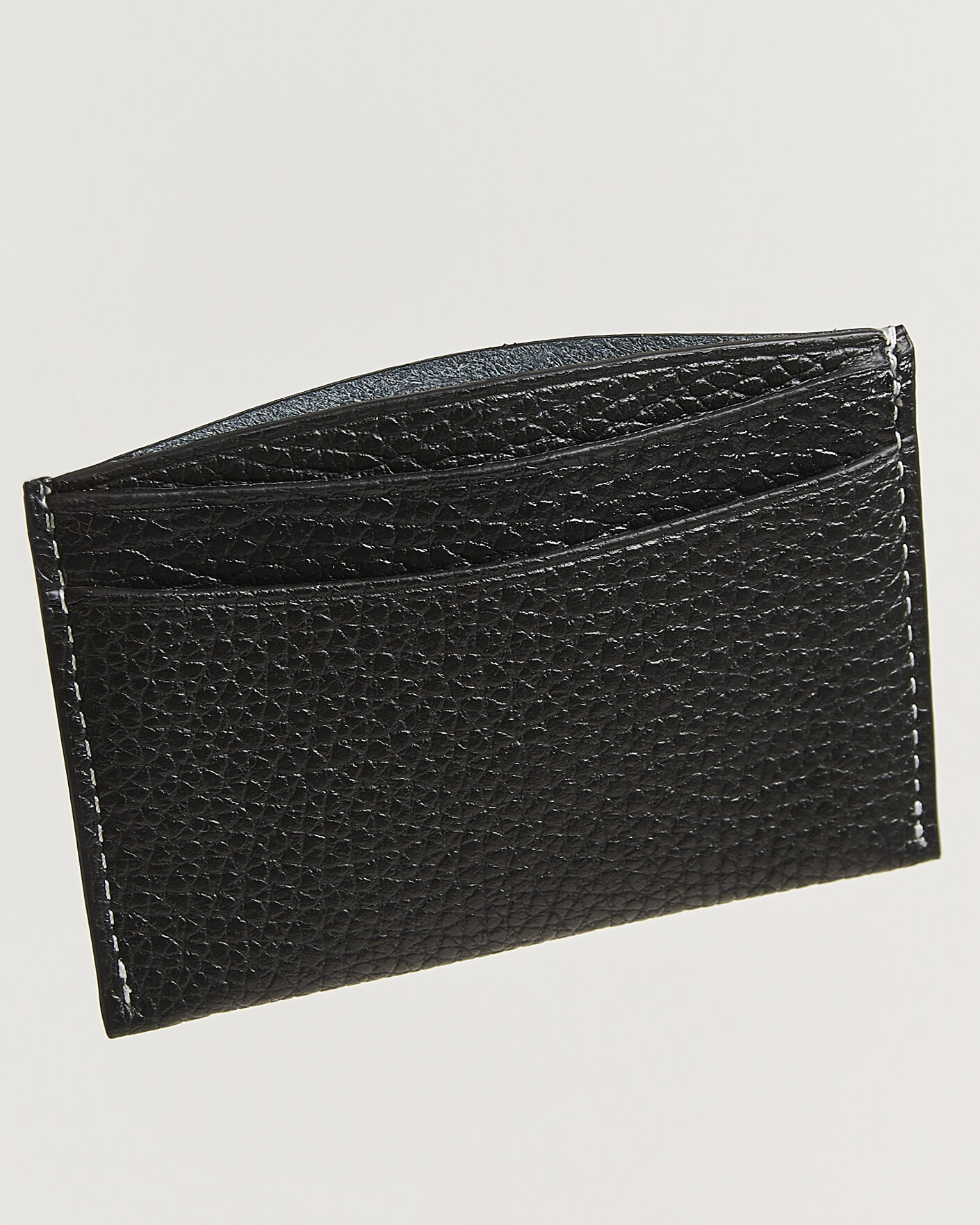 Men | Wallets | NN07 | Grained Leather Card Holder Black