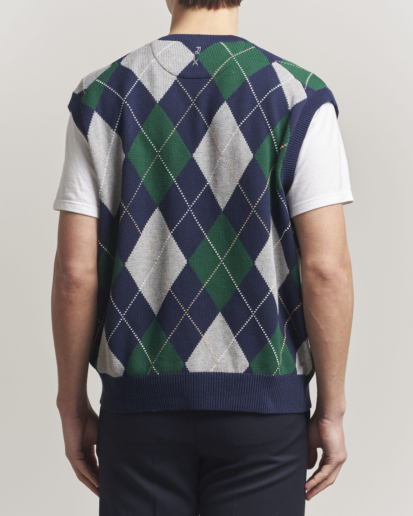 Men | Golf Clothing | RLX Ralph Lauren | Cotton Coolmax Vest Argyle Multi