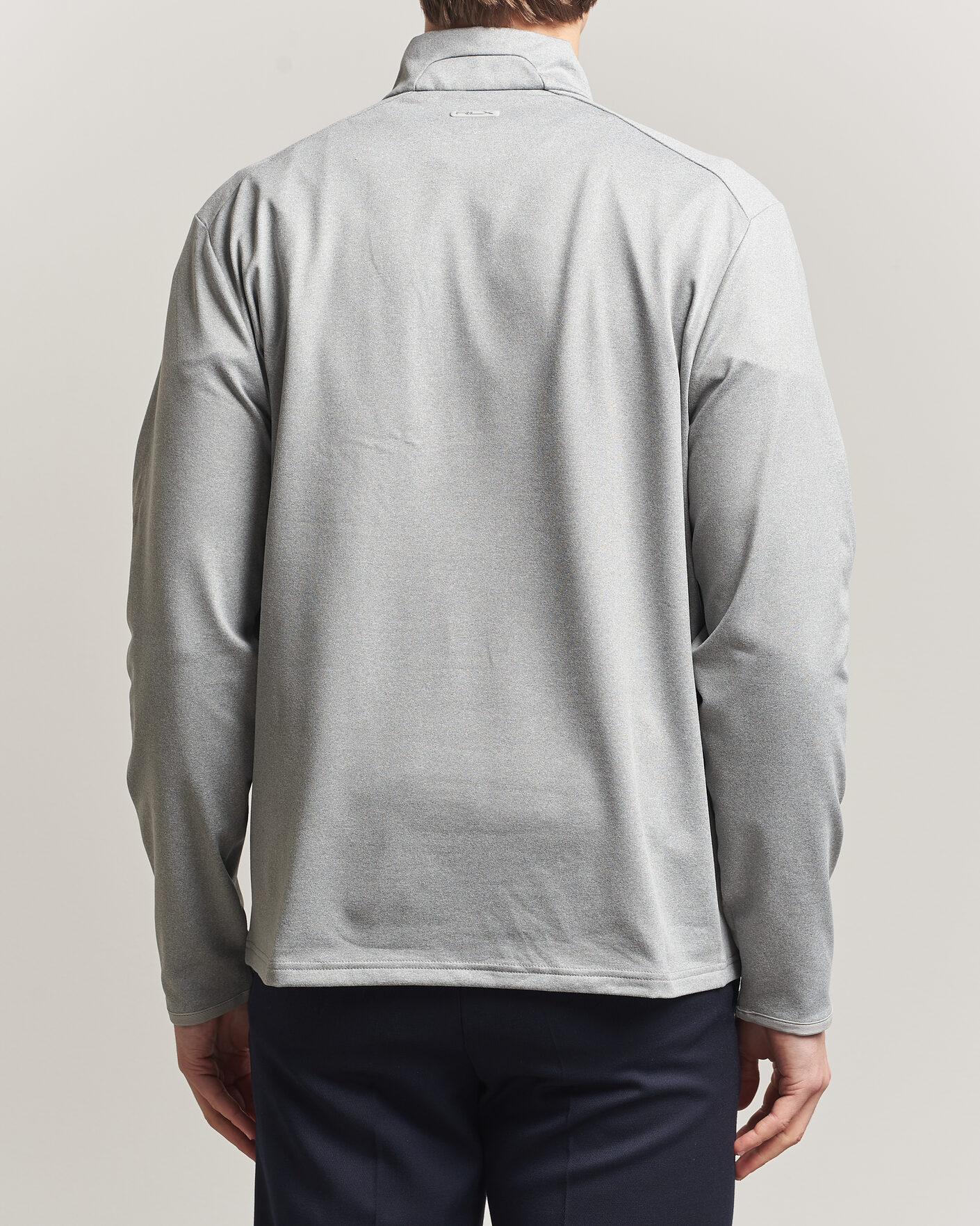 Men | Sweaters & Knitwear | RLX Ralph Lauren | Luxury Jersey Half Zip Andover Heather