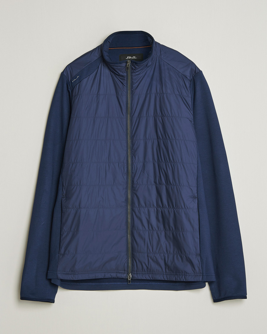 Men | Coats & Jackets | RLX Ralph Lauren | Performance Wool Full Zip Refined Navy