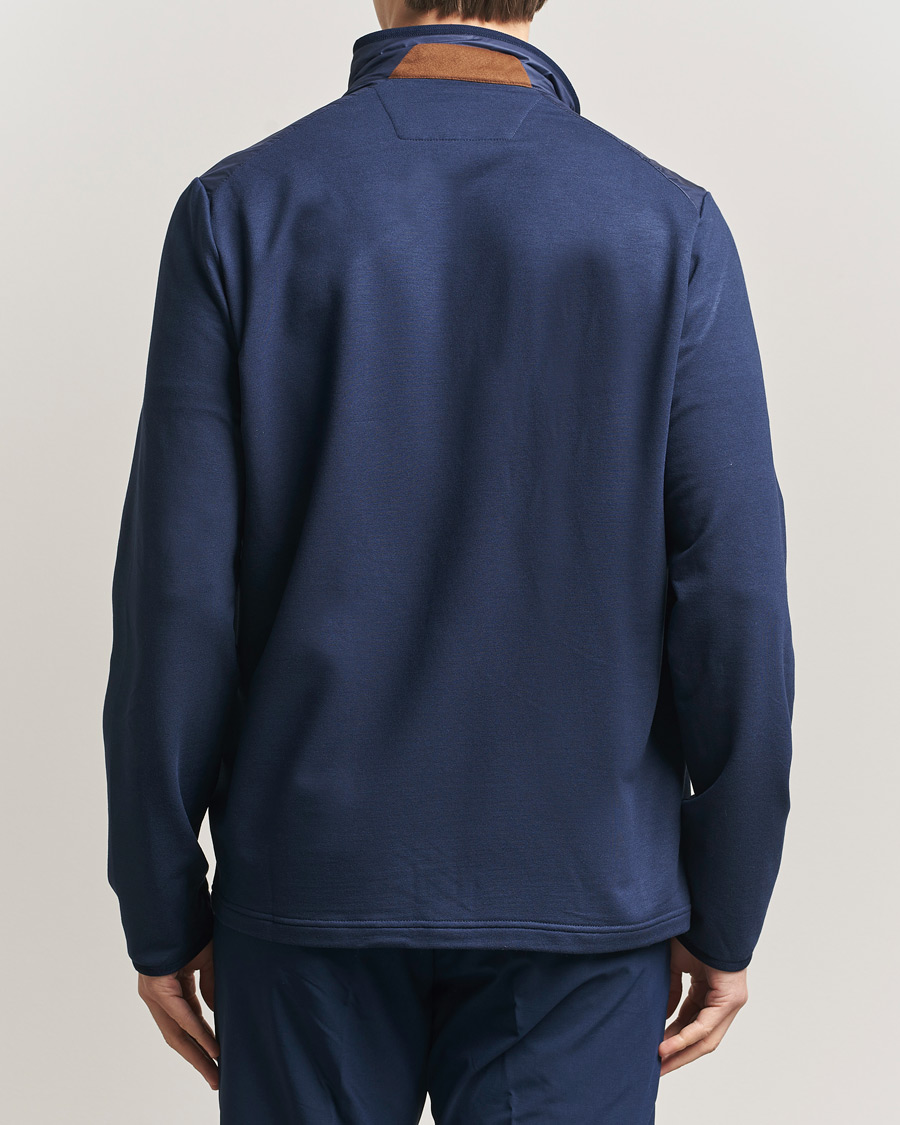 RLX Ralph Lauren Performance Wool Full Zip Refined Navy at