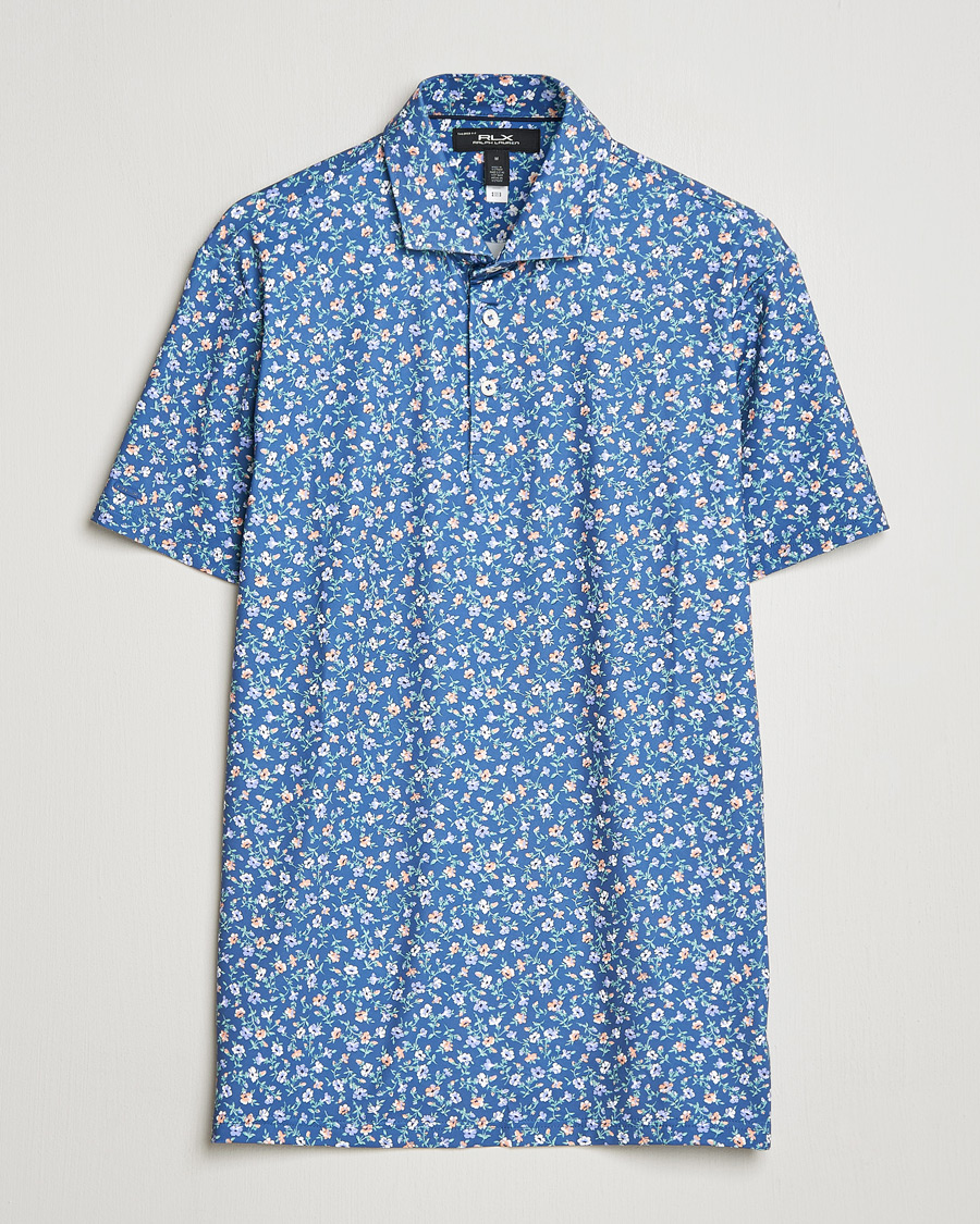 RLX Ralph Lauren Airflow Polo Printed Old Royal Mini Floral at