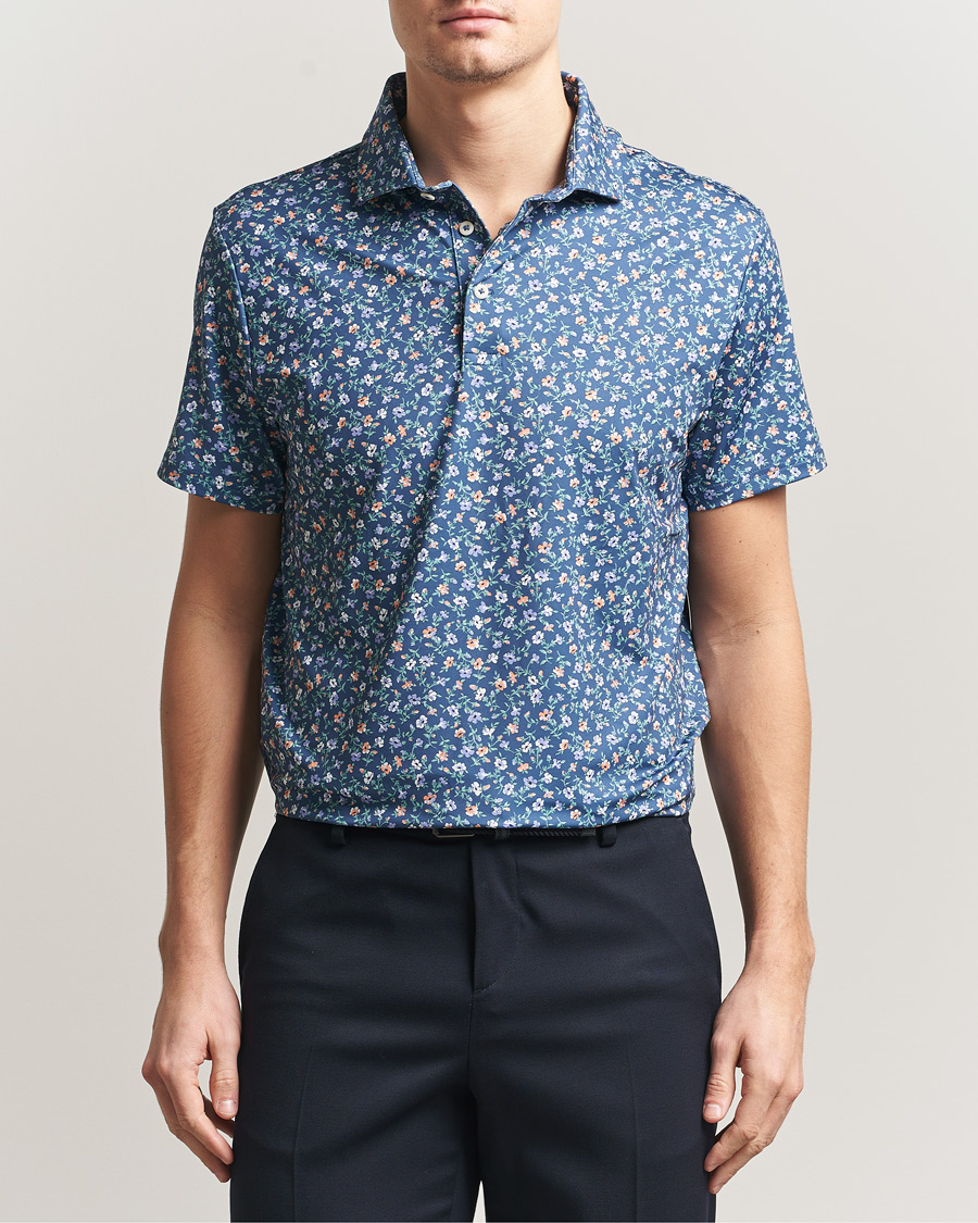 RLX Ralph Lauren Airflow Polo Printed Old Royal Mini Floral at