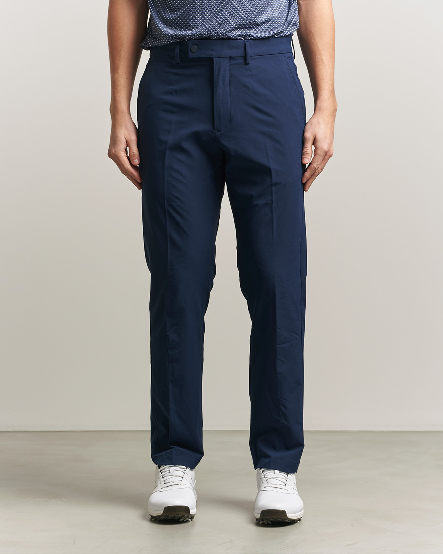 Men | Trousers | RLX Ralph Lauren | Flat Front Golf Pants Refined Navy