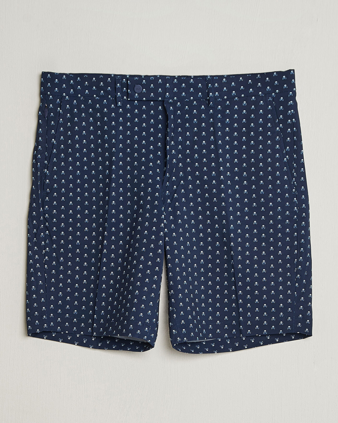 Men | Shorts | RLX Ralph Lauren | Flat Front Printed Golf Shorts Skull and Cubs