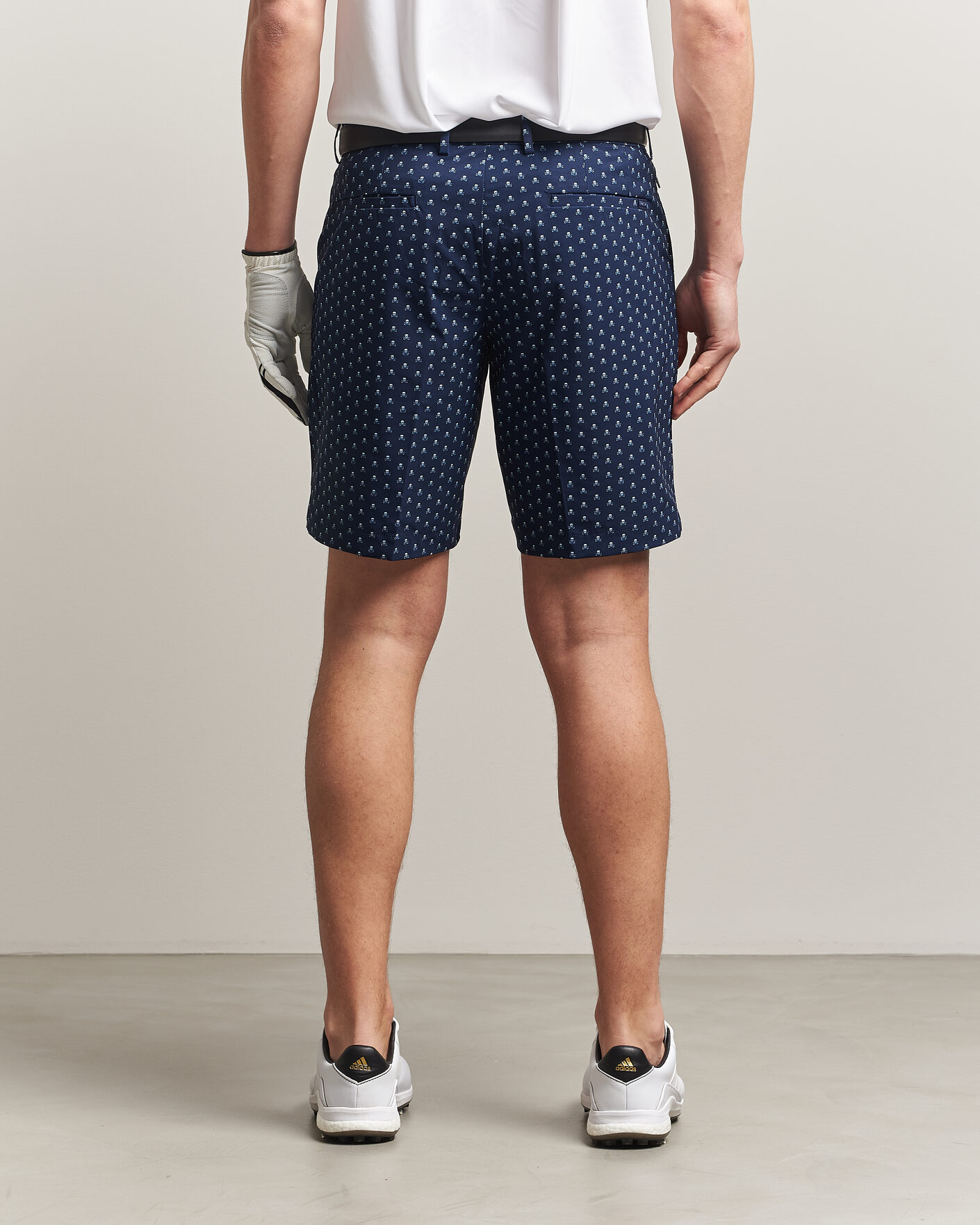 Men | Shorts | RLX Ralph Lauren | Flat Front Printed Golf Shorts Skull and Cubs