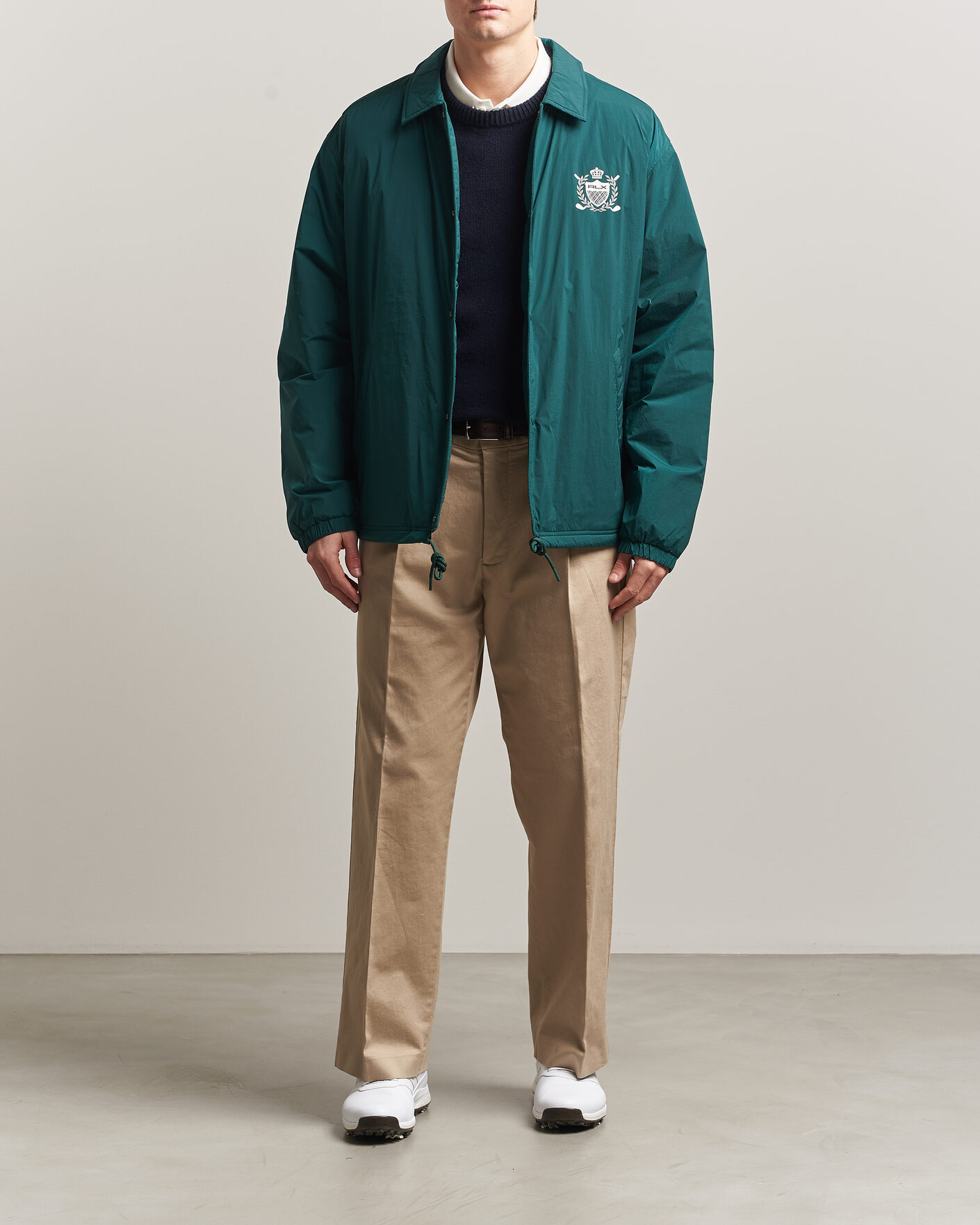 RLX Ralph Lauren Coach Jacket Moss Agate at CareOfCarl.com