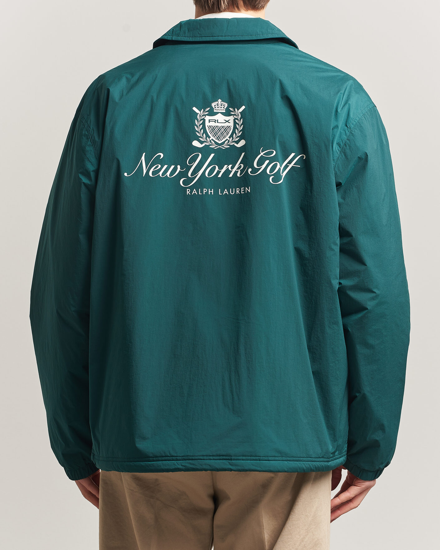 Men | Coats & Jackets | RLX Ralph Lauren | Coach Jacket Moss Agate