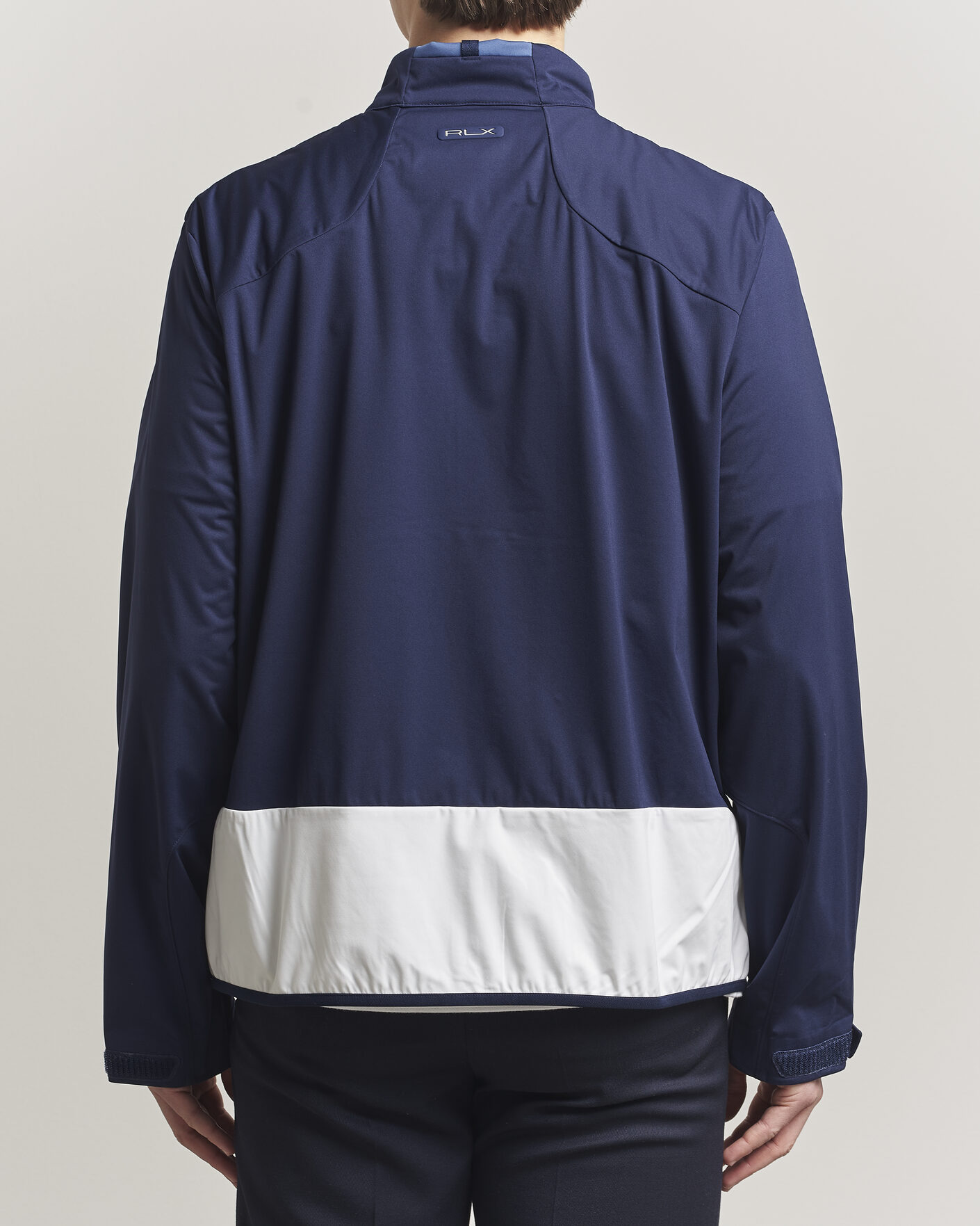 RLX Ralph Lauren Lightweight Jacket Ceramic White/Refined Navy at