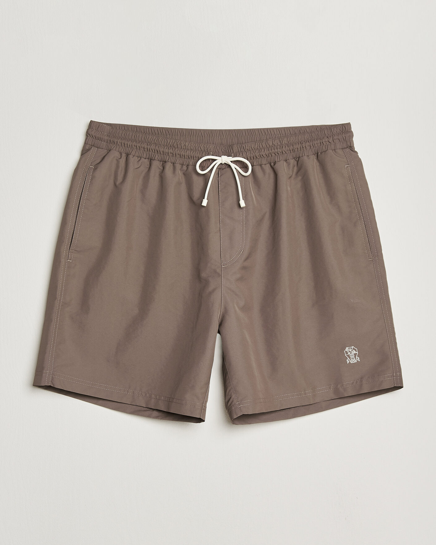 Men | Swimwear | Brunello Cucinelli | Nylon Swim Trunks Brown