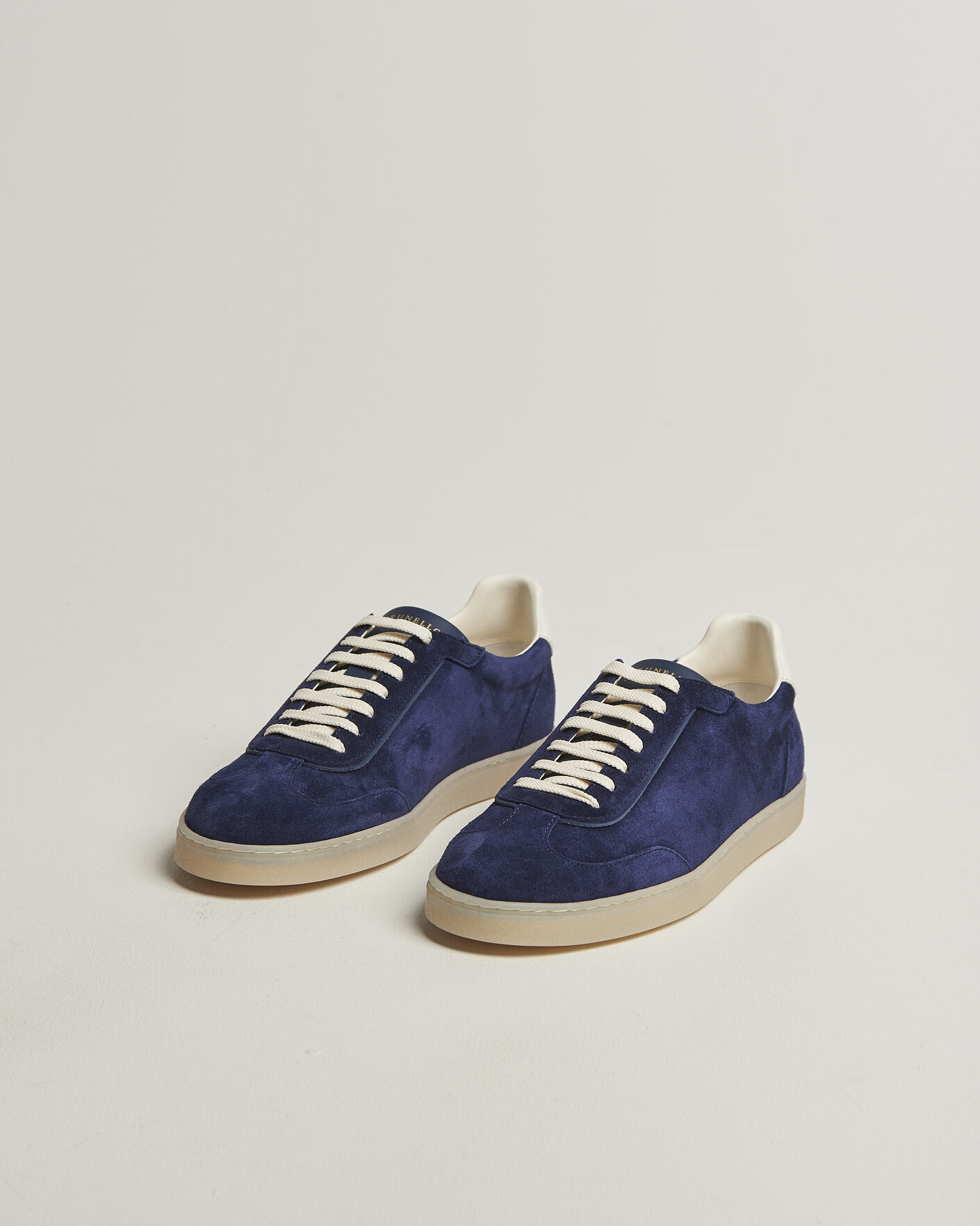 Men | Sneakers | Brunello Cucinelli | Low Top Sneakers Navy Suede