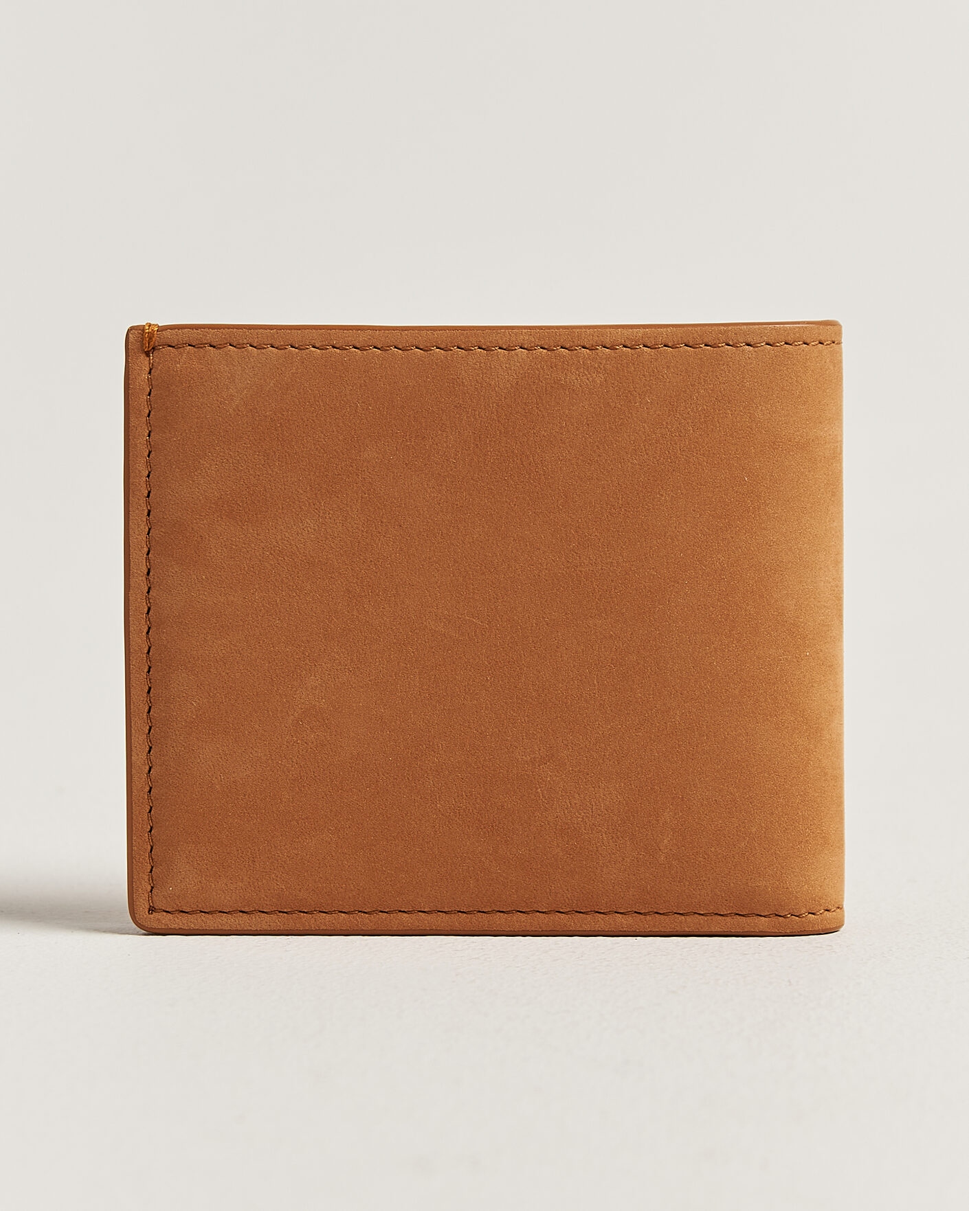 Brunello Cucinelli Nubuck Leather Wallet Cognac at CareOfCarl.com