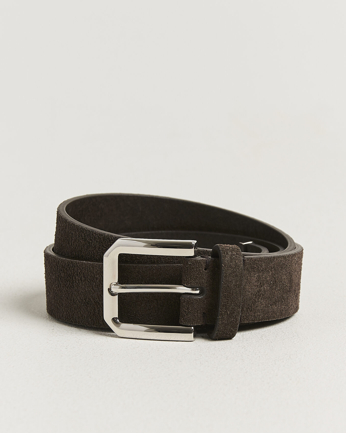 Men | Belts | Brunello Cucinelli | Classic Belt Brown Suede