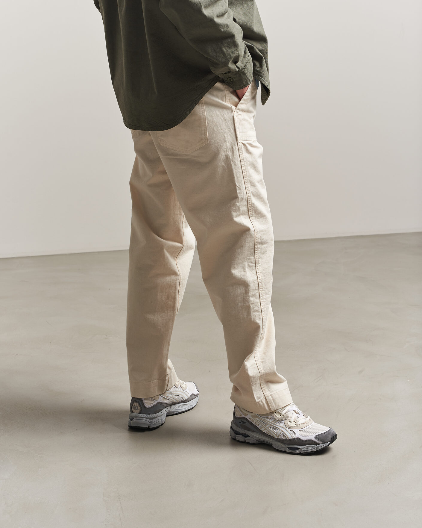 Men | Asics Gel-NYC Cream/White | Asics | Gel-NYC Cream/White