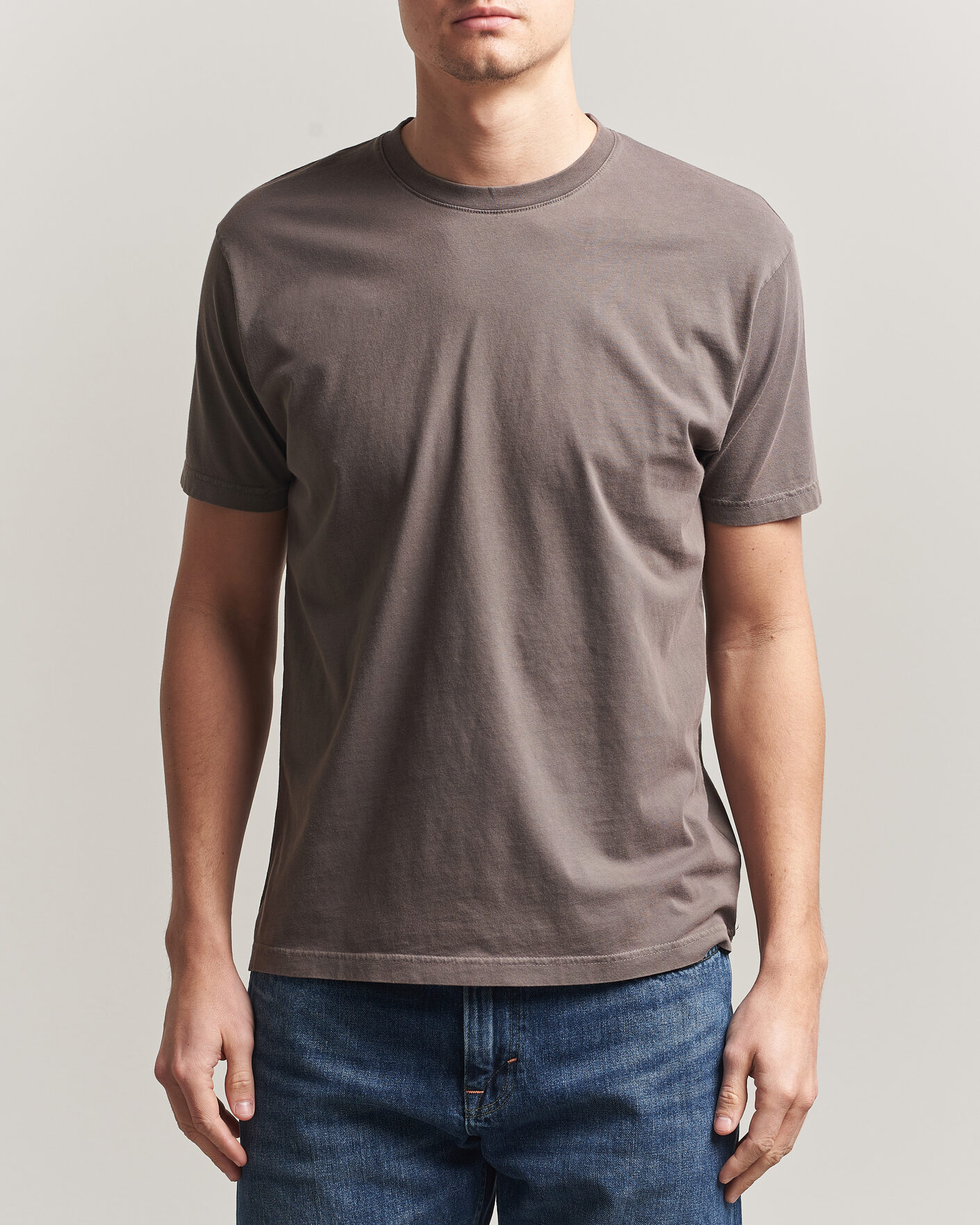 Colorful Standard Classic Organic T-Shirt Faded Mud at CareOfCarl.com