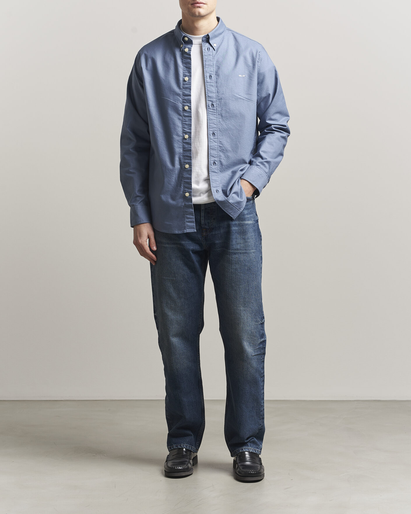 Men | Jeans | Samsøe Samsøe | Eddie Regular Fit Jeans Nippon Blue