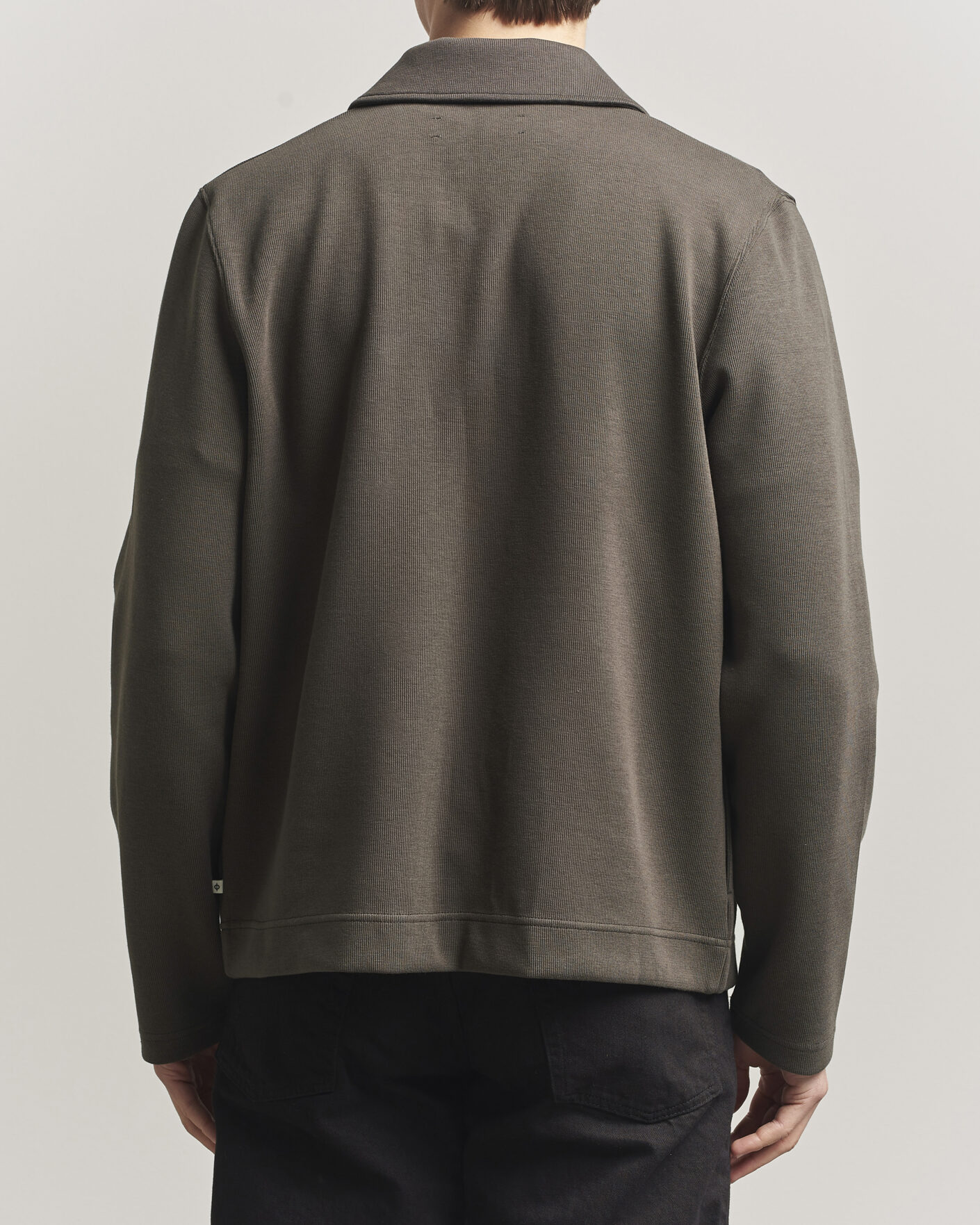 Men | Sweaters & Knitwear | Samsøe Samsøe | Hannes Full Zip Black Olive