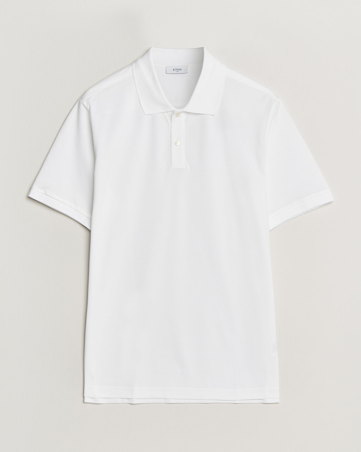 Men | Polo Shirts | Eton | Pima Pique Polo White