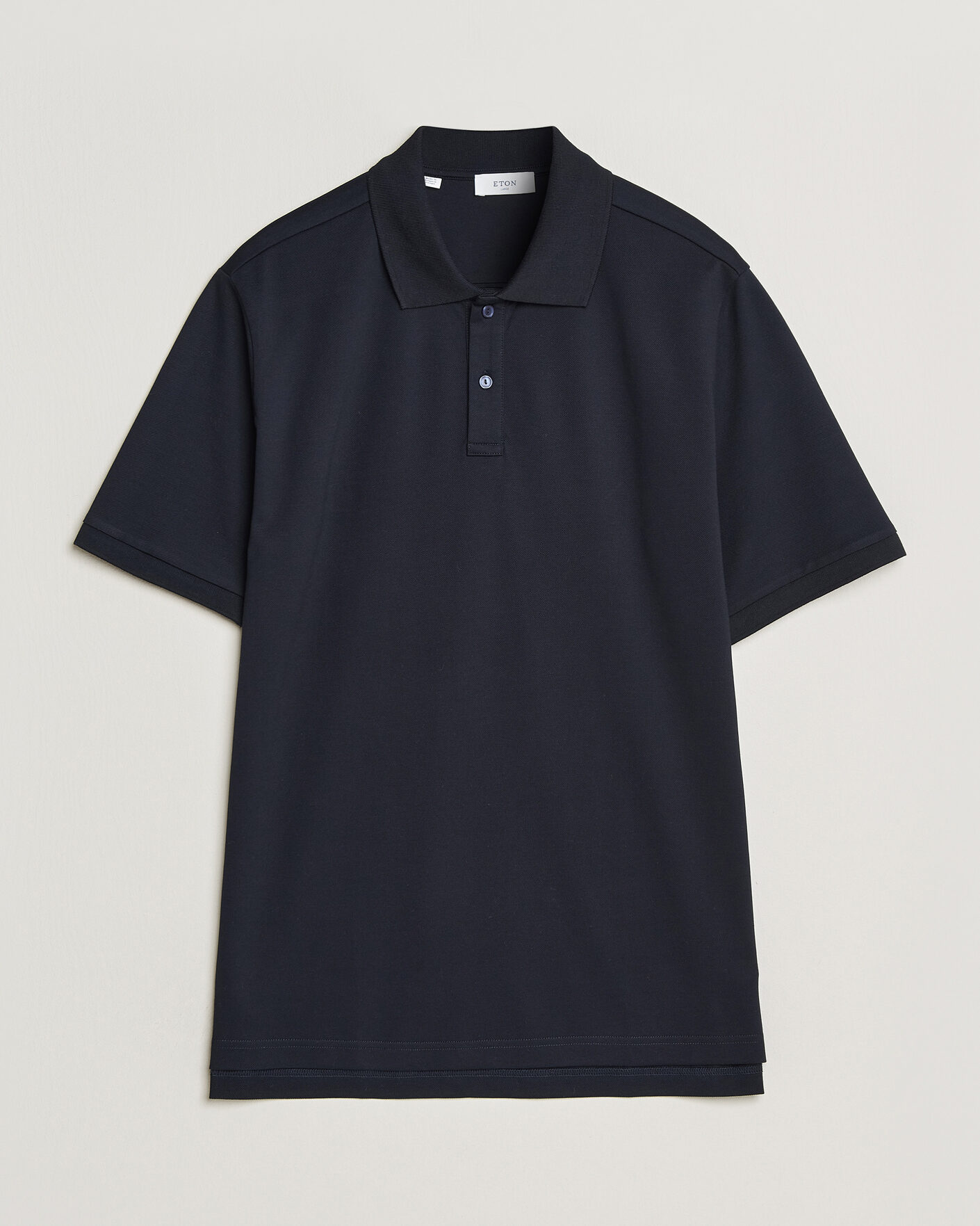 Men | Polo Shirts | Eton | Pima Pique Polo Navy Blue