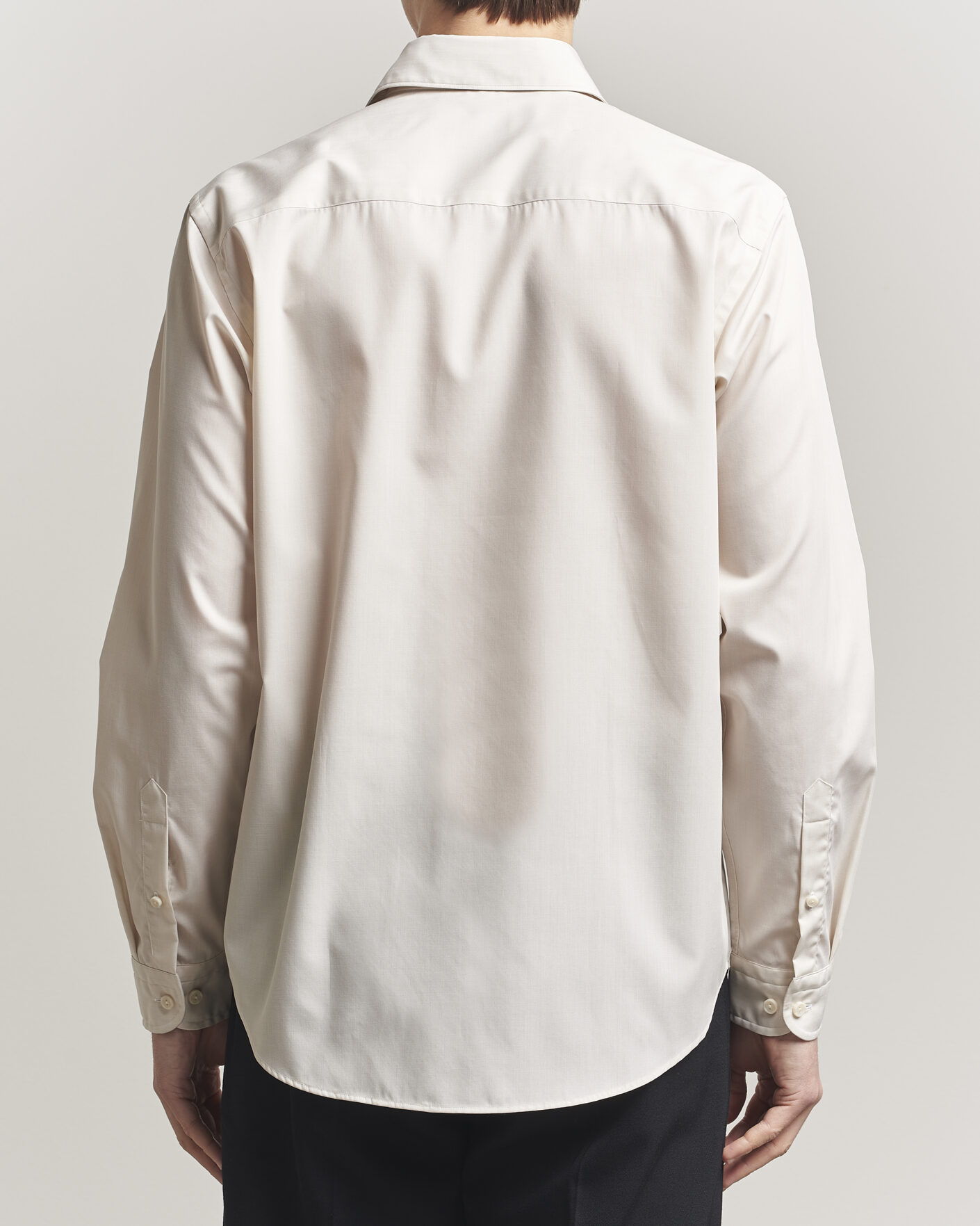 Men | Shirts | Eton | Casual Fit Breeze Poplin Shirt Beige