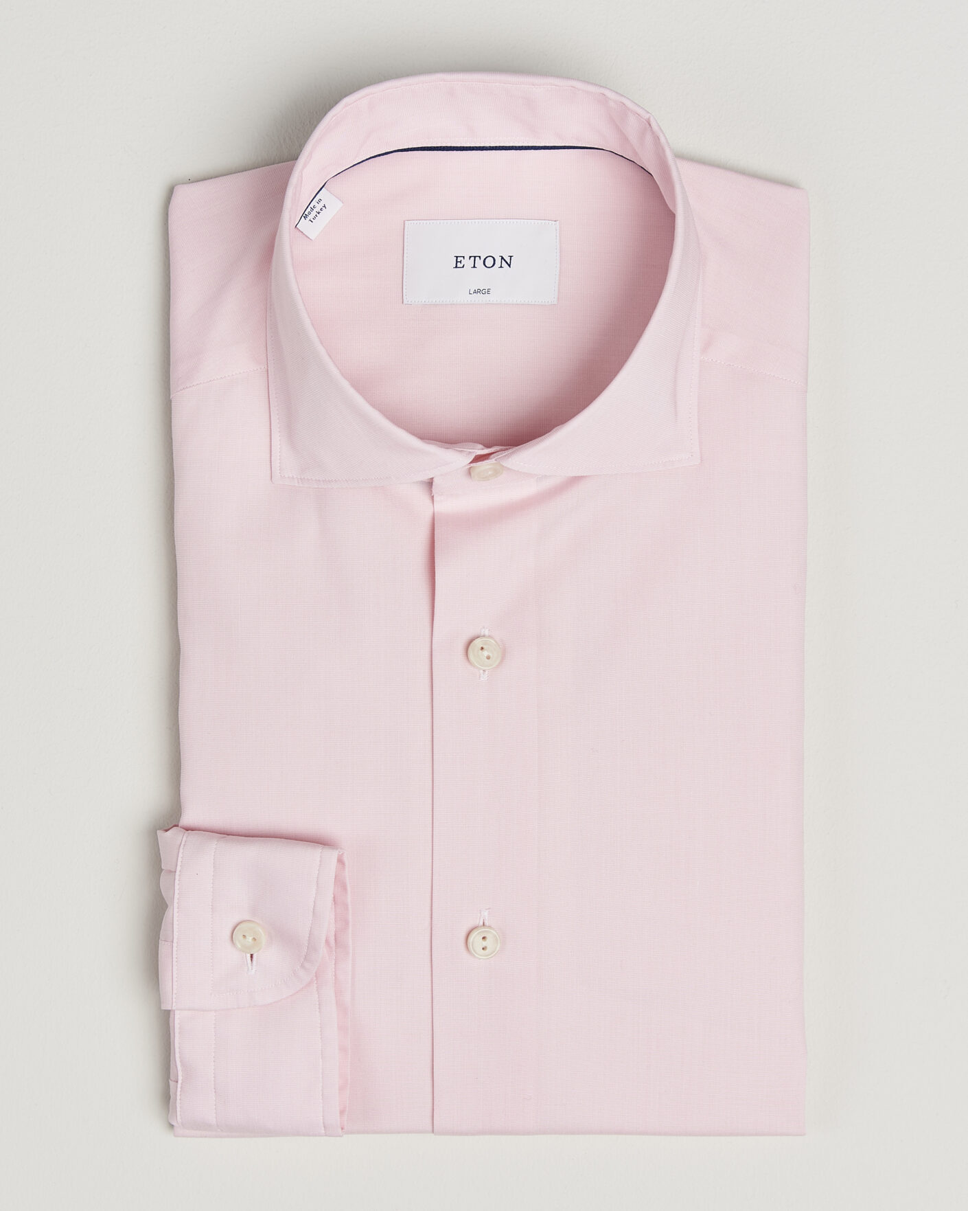 Men | Shirts | Eton | Casual Fit Breeze Poplin Shirt Pink