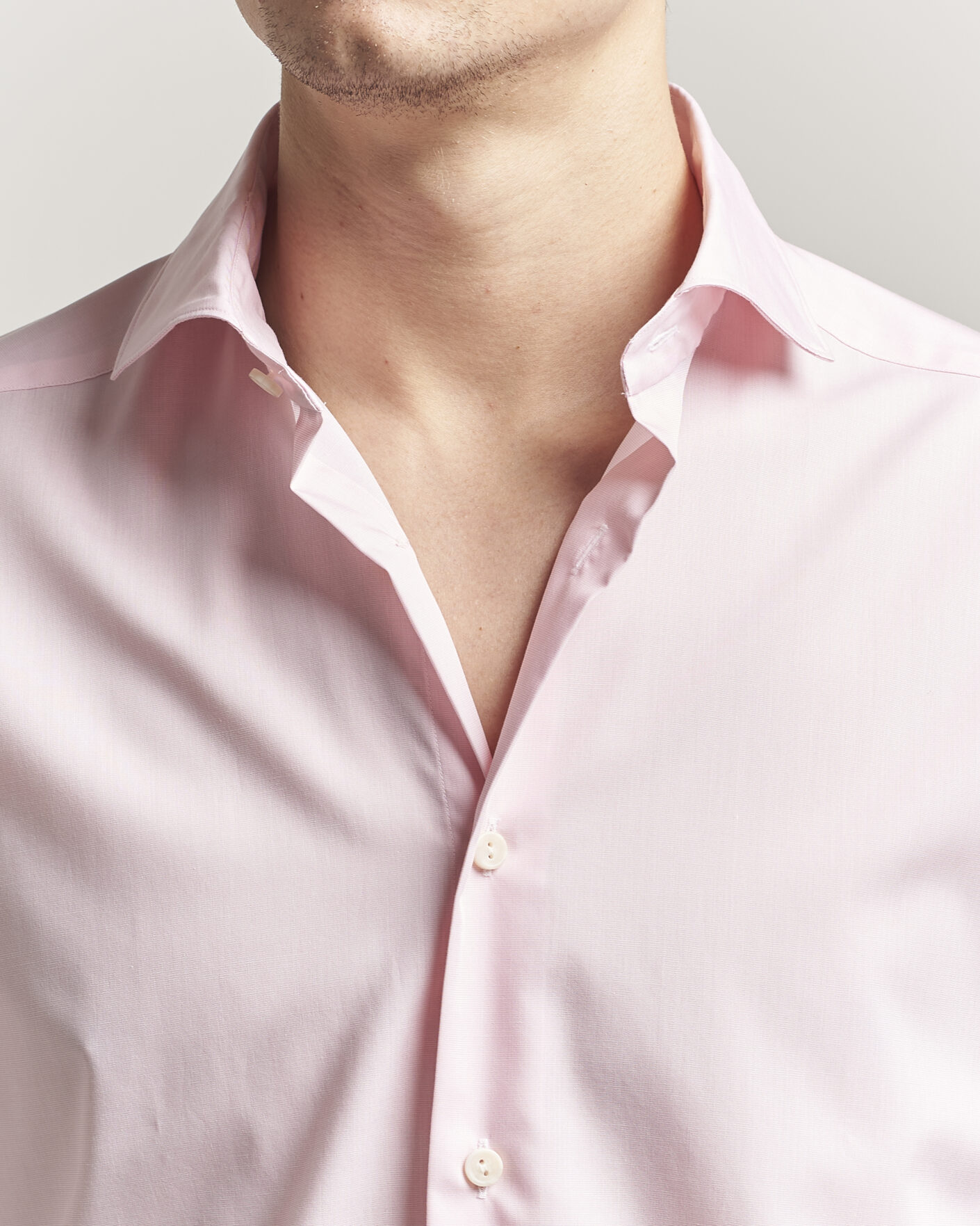 Men | Shirts | Eton | Casual Fit Breeze Poplin Shirt Pink