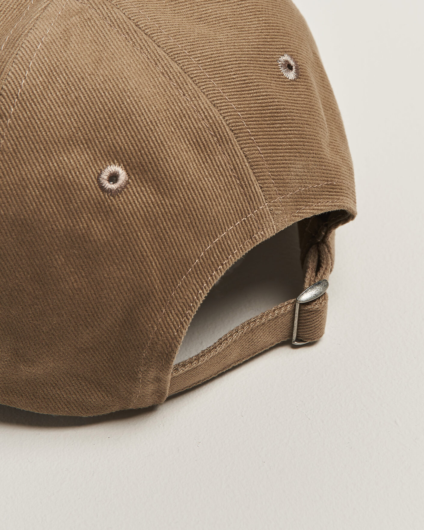 Men | Hats & Caps | Drake's | Onion Seller Twill Baseball Cap Fawn Brown