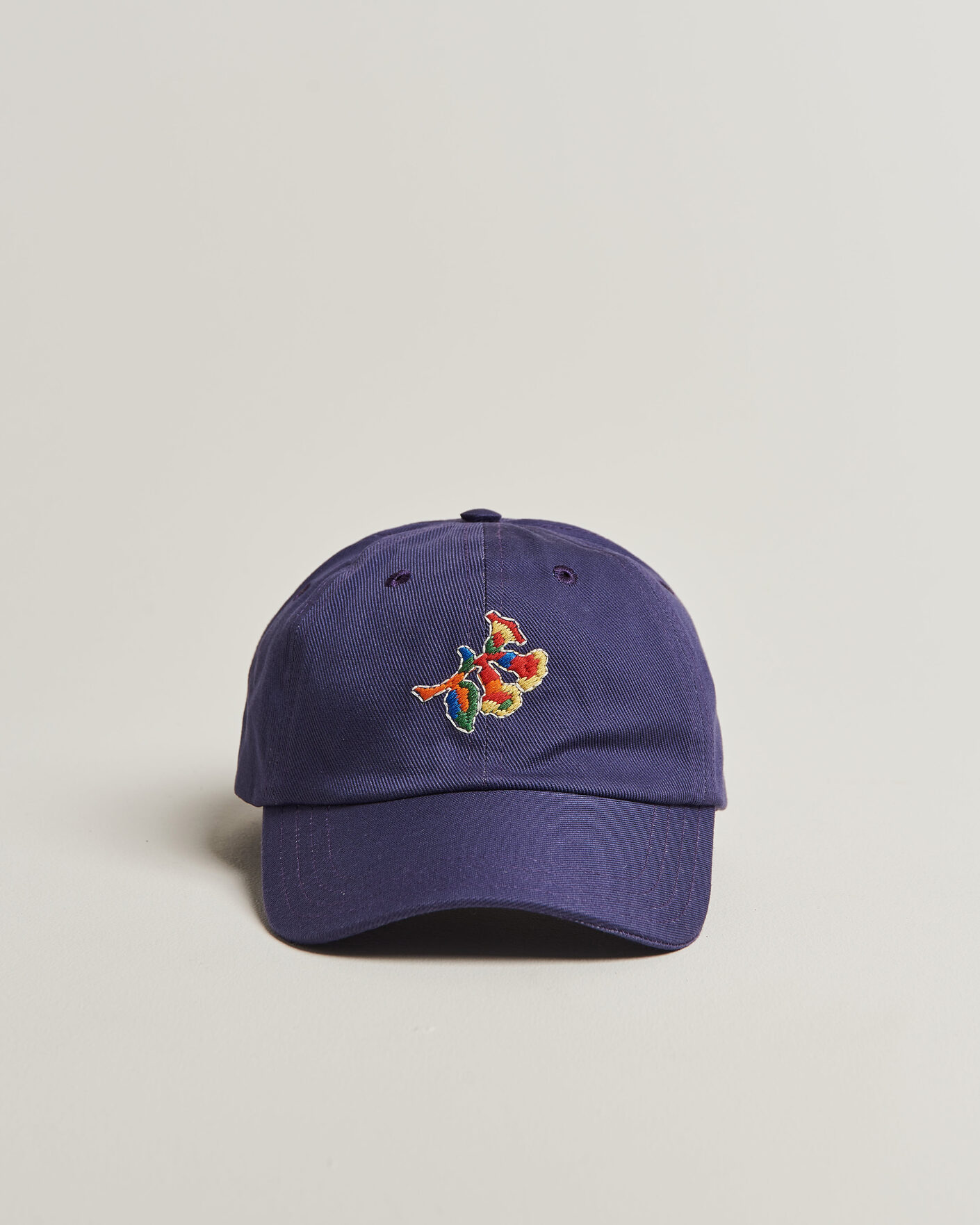 Men | Hats & Caps | Drake's | Tapisserie Twill Baseball Cap Blue