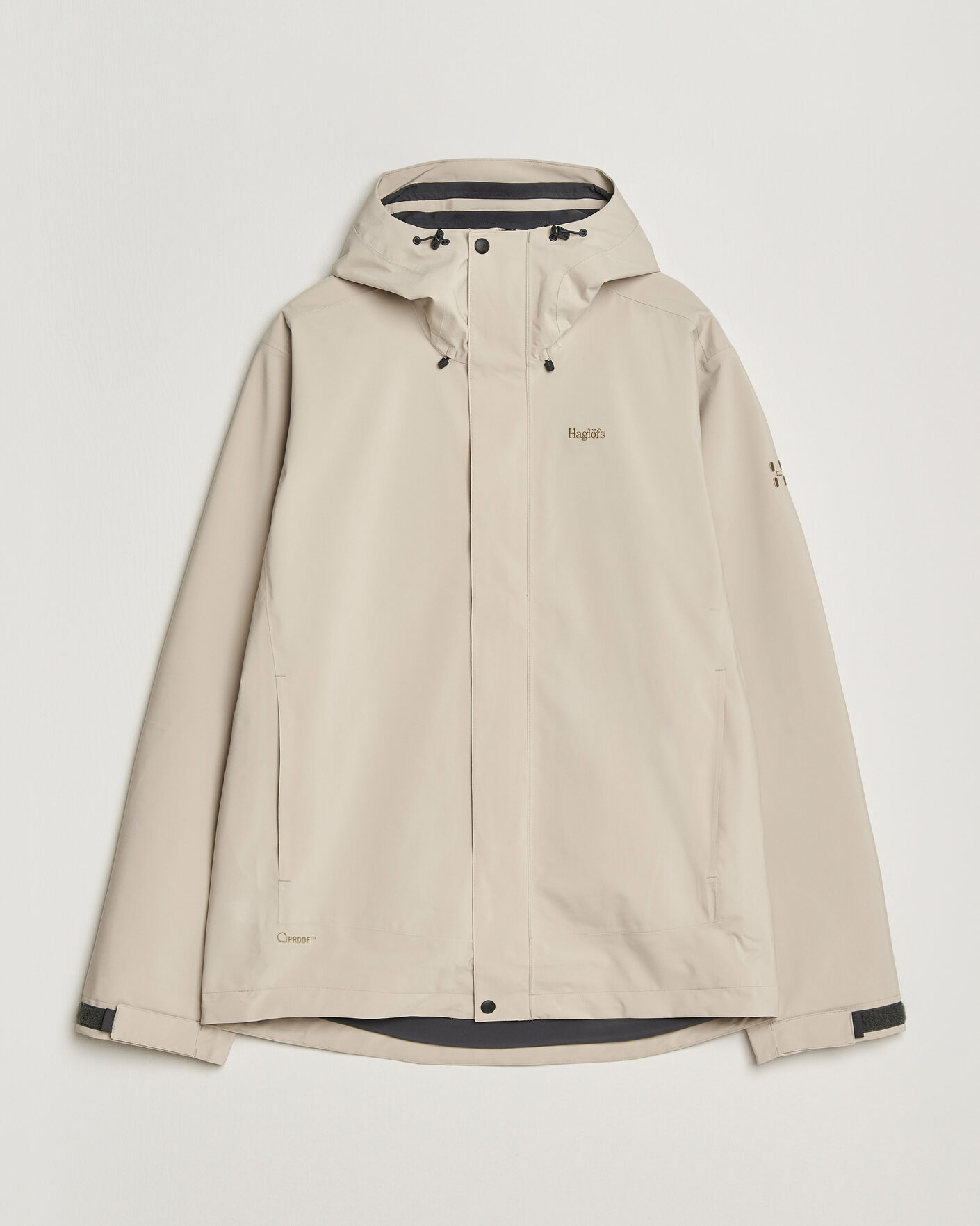 Men | Coats & Jackets | Haglöfs | Breeze Proof Jacket Chalk Beige