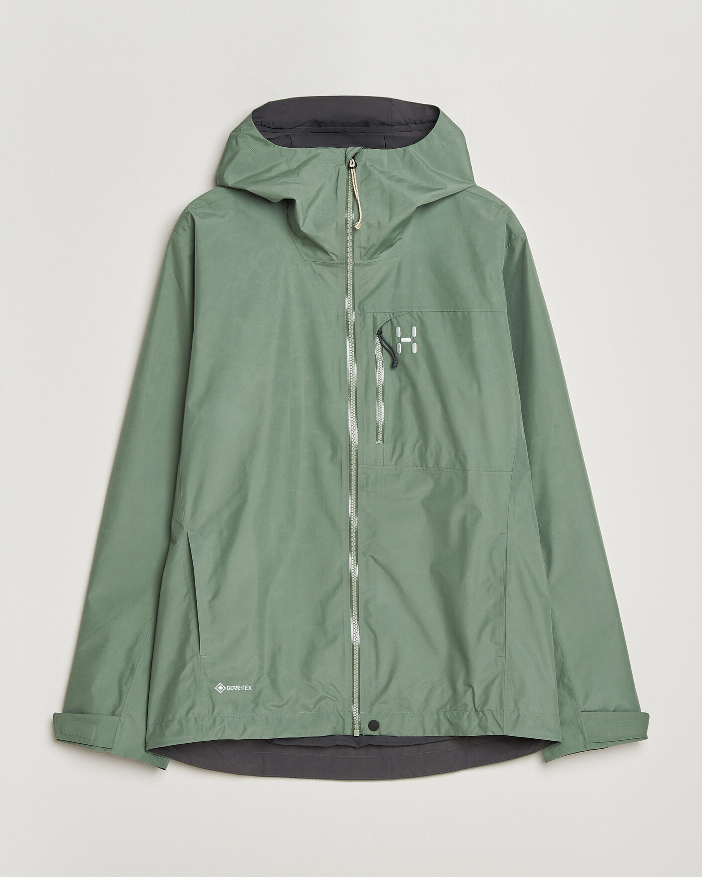 Haglöfs Alert Gore-Tex Jacket Chlorophyll Green at CareOfCarl.com