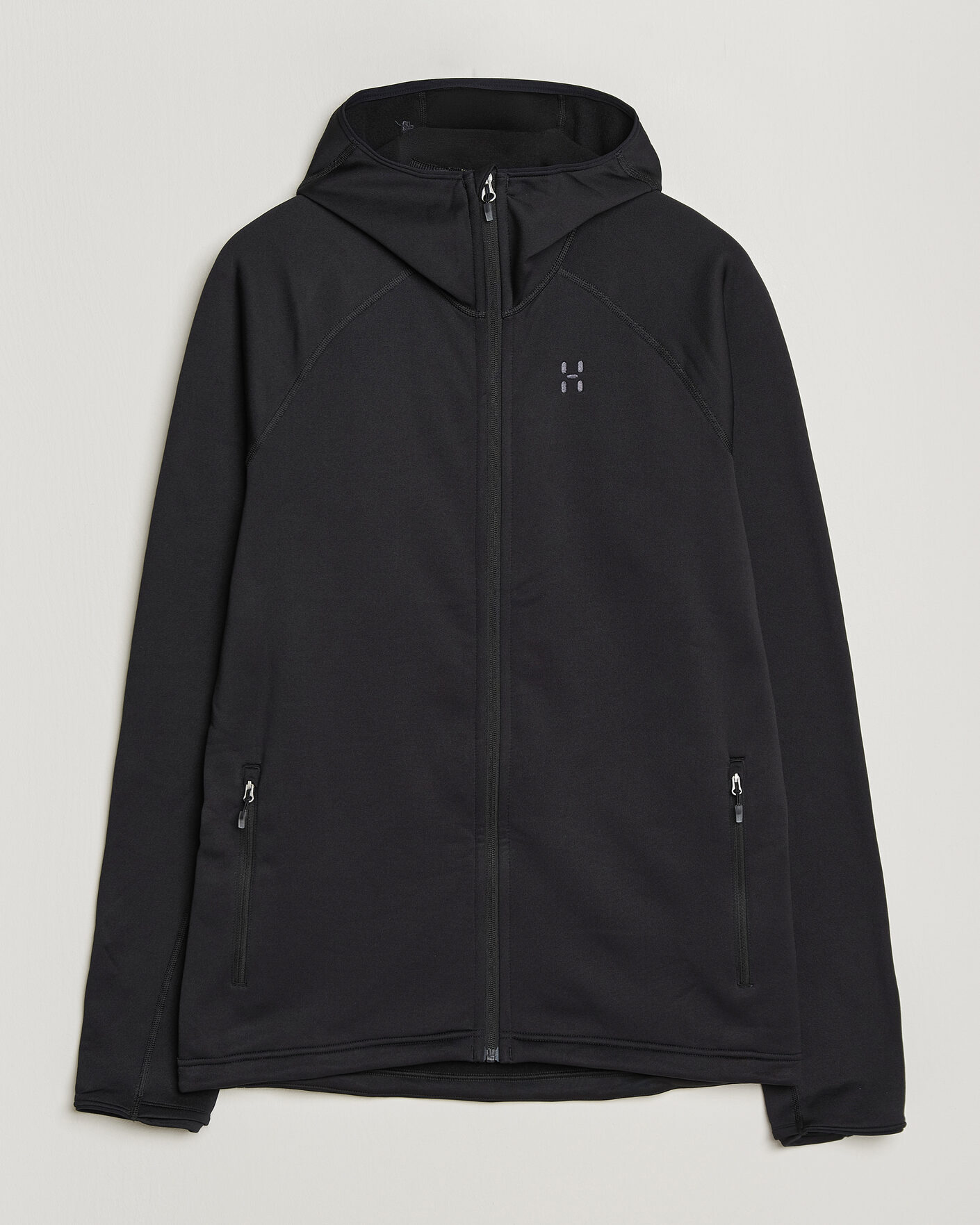 Men | Sweaters & Knitwear | Haglöfs | Magma Mid Fleece Hood True Black