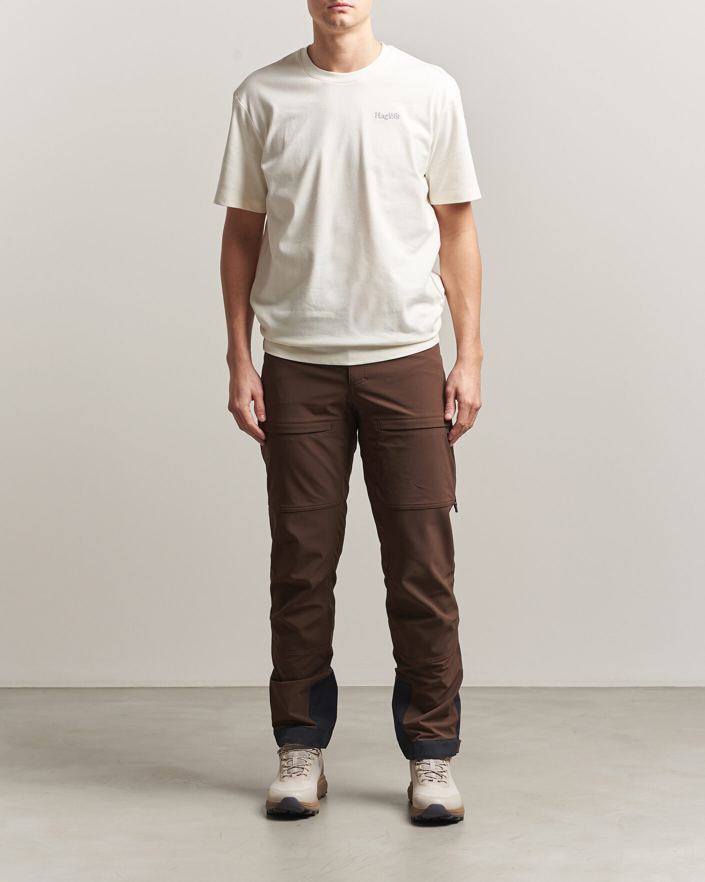 Men | T-Shirts | Haglöfs | Organic Cotton T-Shirt Soft White