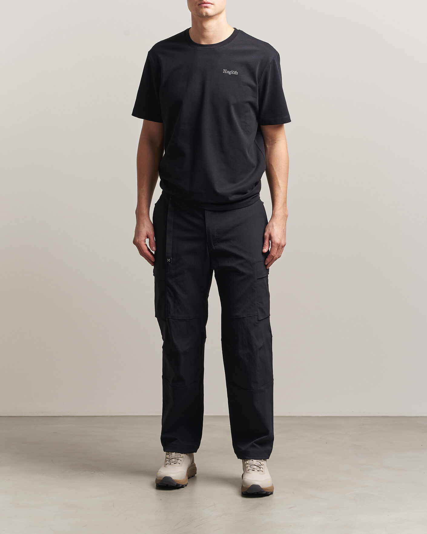 Men | T-Shirts | Haglöfs | Organic Cotton T-Shirt True Black
