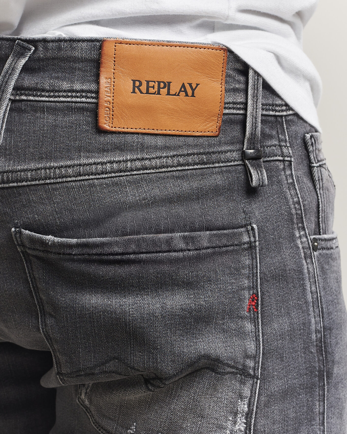 Men | Jeans | Replay | Anbass 5 Years Wash Jeans Washed Grey
