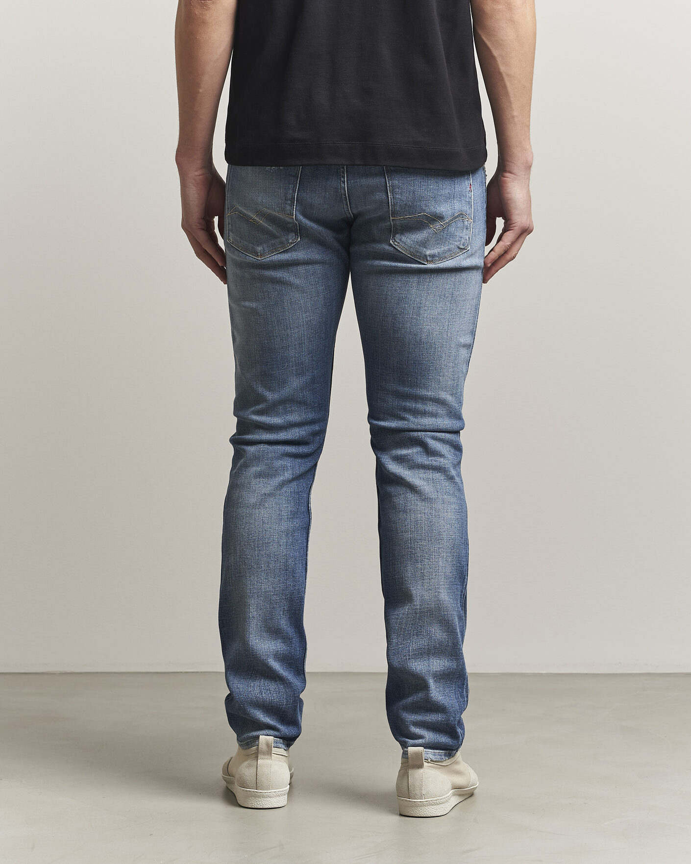 Men | Jeans | Replay | Anbass 10 Year Wash Jeans Medium Blue