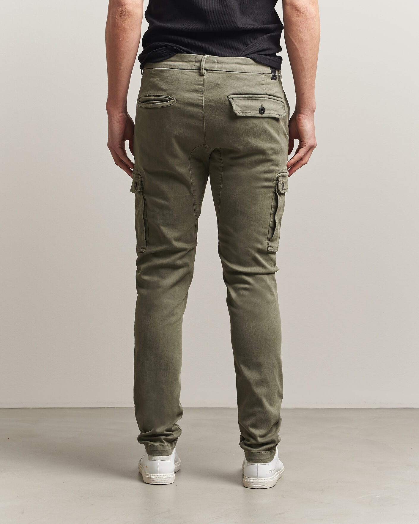 Men | Trousers | Replay | Jaan Hyperflex Cargo Pants Military Green