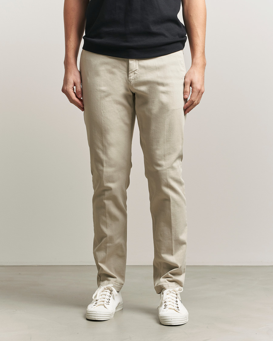 Men | Trousers | Replay | Benni Hyperflex X-Lite Chinos Ivory