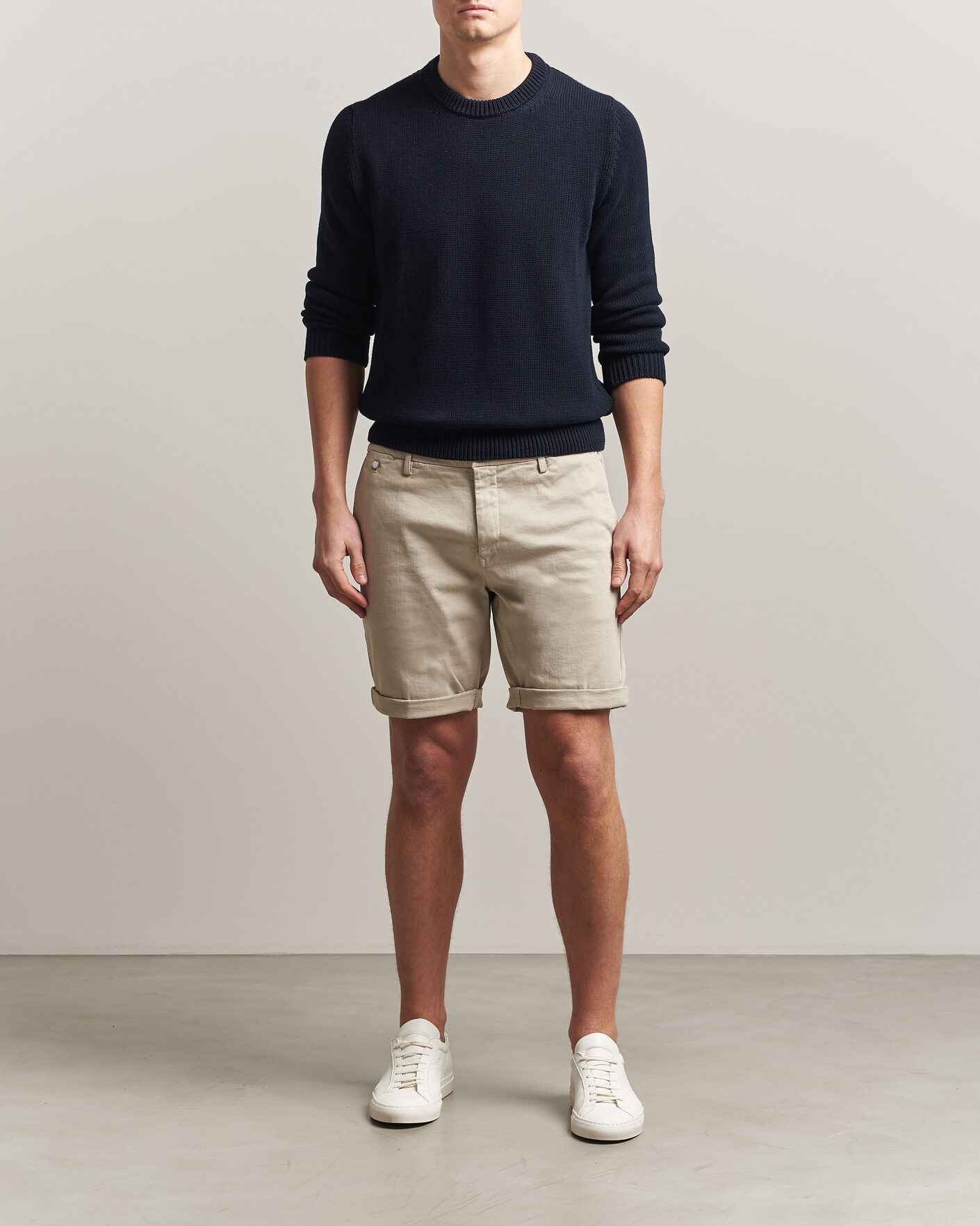 Men | Shorts | Replay | Benni Hyperflex Shorts Ivory