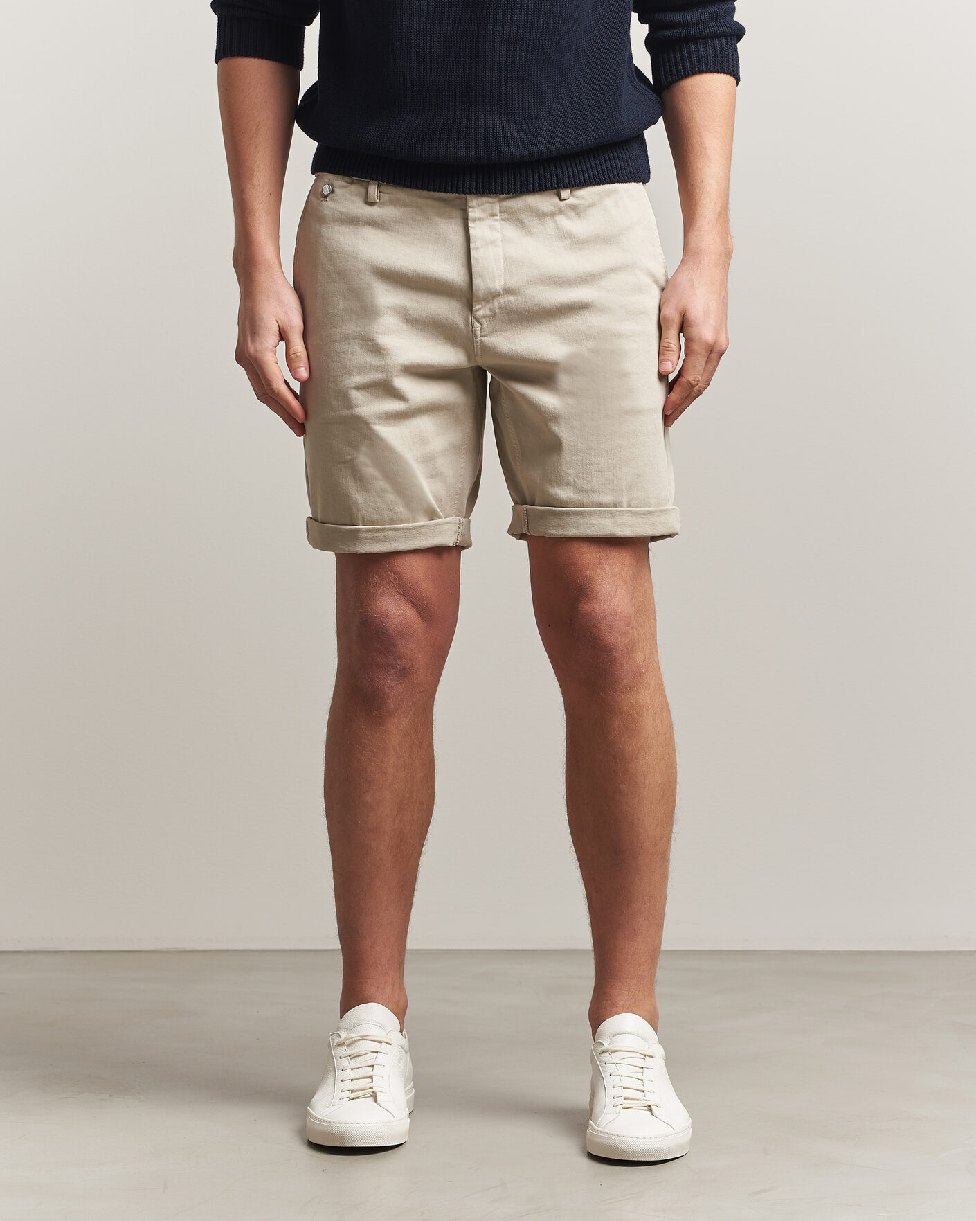 Men | Shorts | Replay | Benni Hyperflex Shorts Ivory