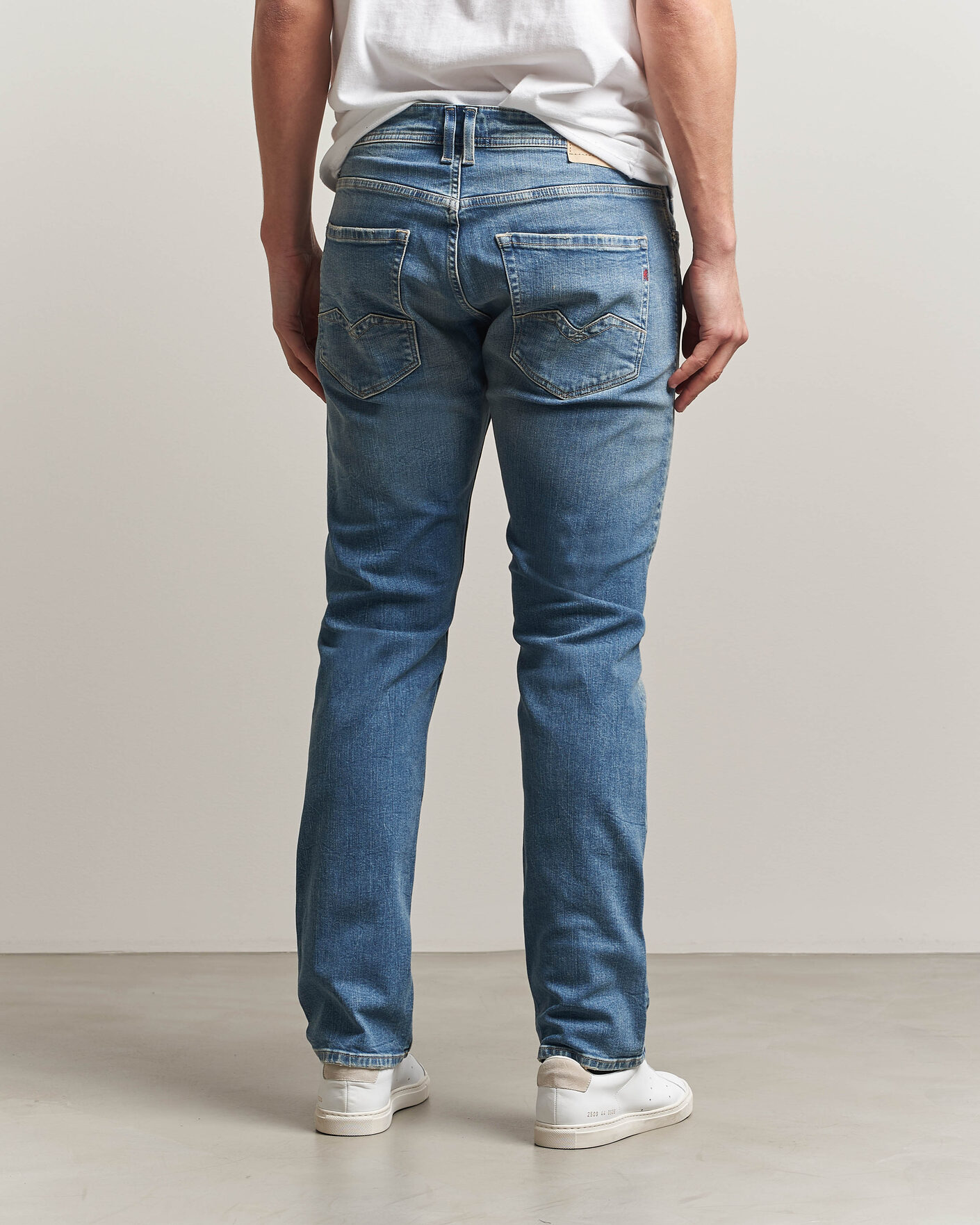 Men | Jeans | Replay | Rocco Comfort Fit Stretch Eco Plus Jeans Medium Blue