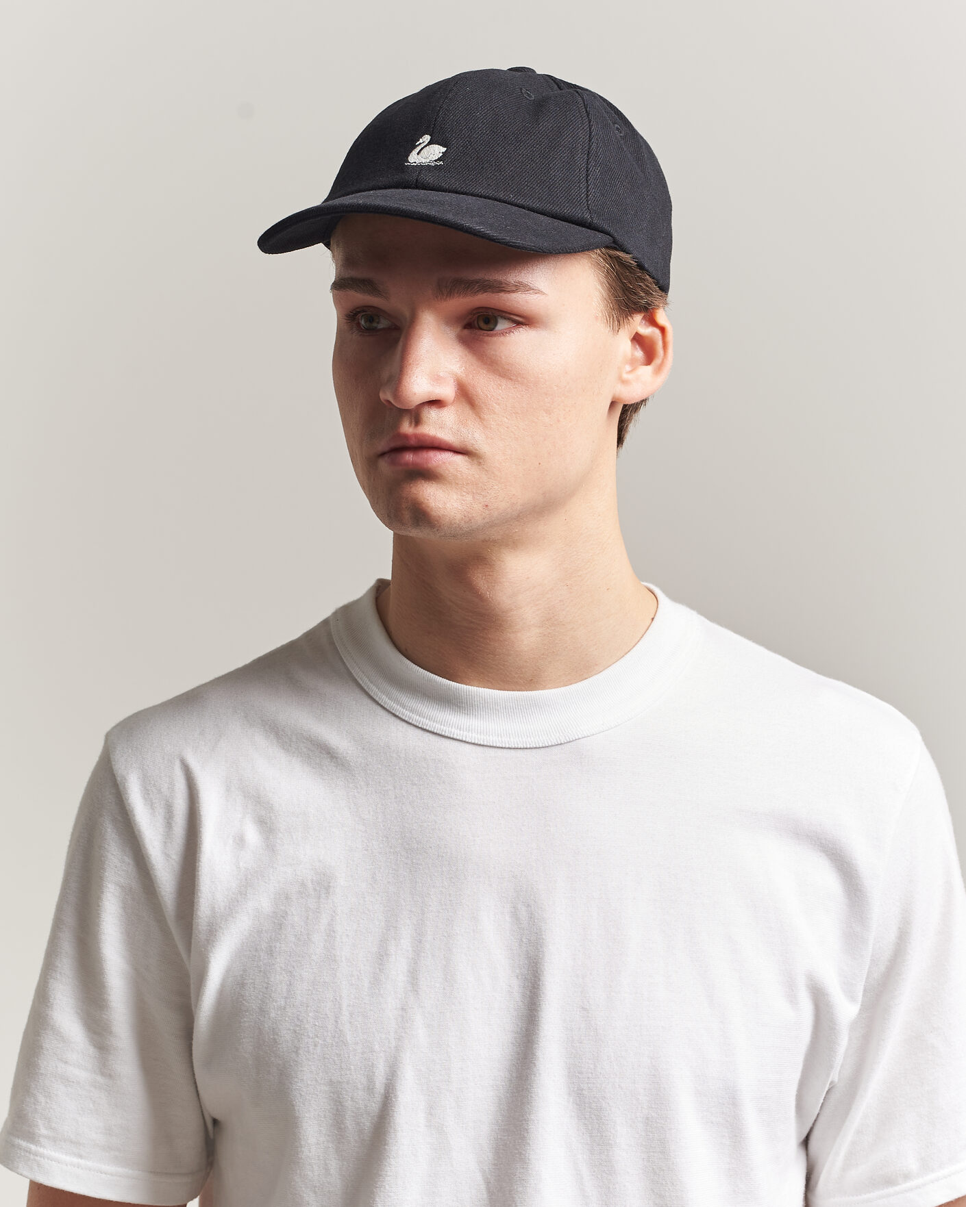 Men | Hats & Caps | Merz b. Schwanen | Cotton Twill Cap Black