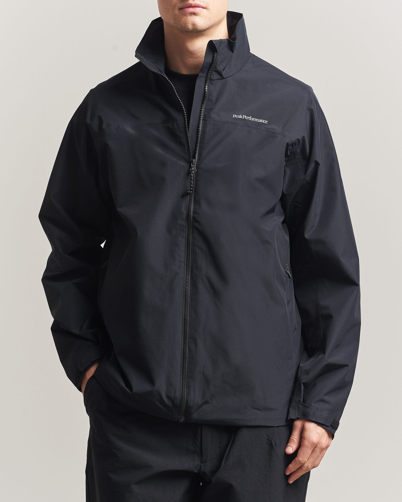 Snow Peak Shadow Ripstop Jacket Black at CareOfCarl.com