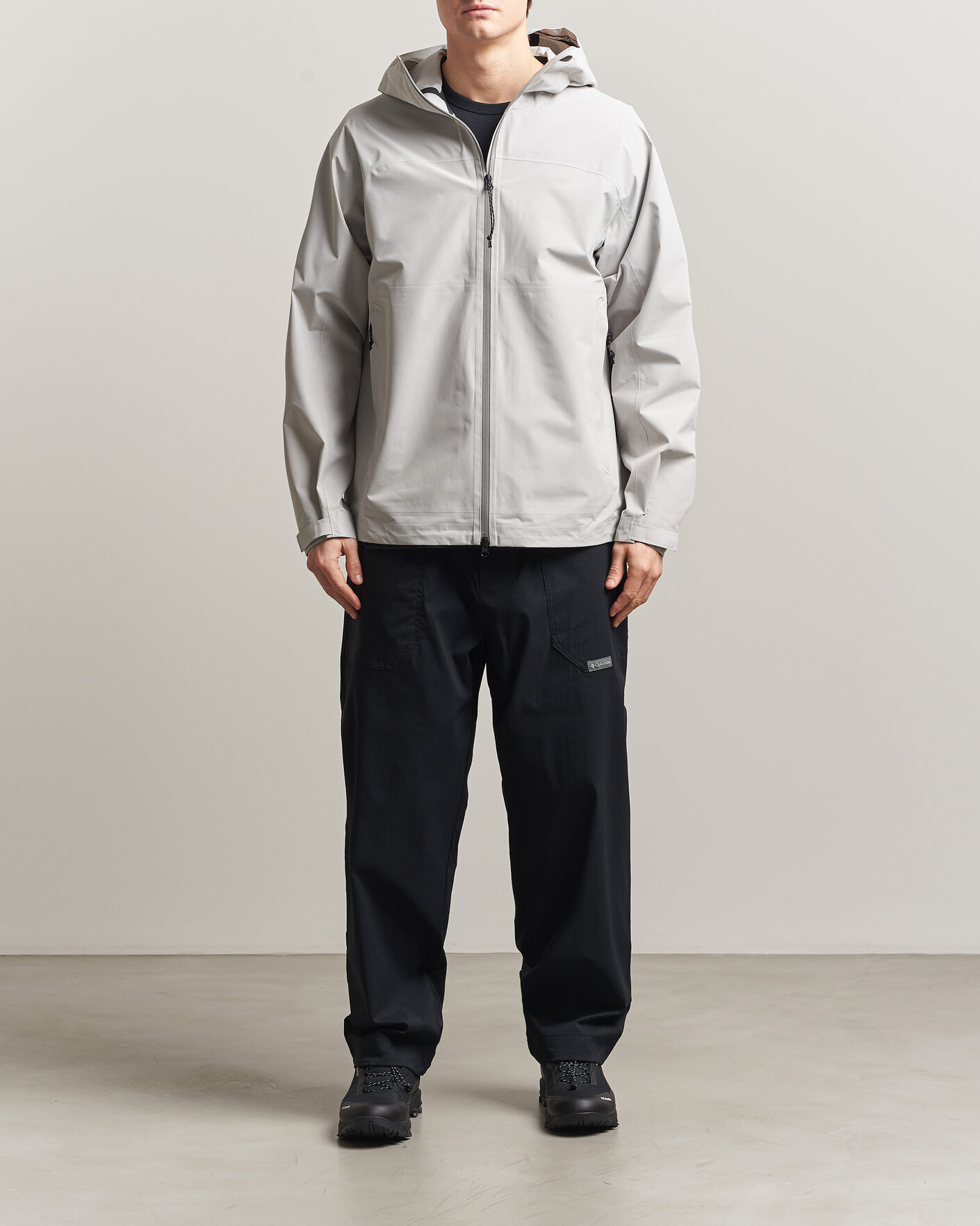 Men | Coats & Jackets | Peak Performance | Treeline Hipe Hooded Shell Jacket Summit Smoke