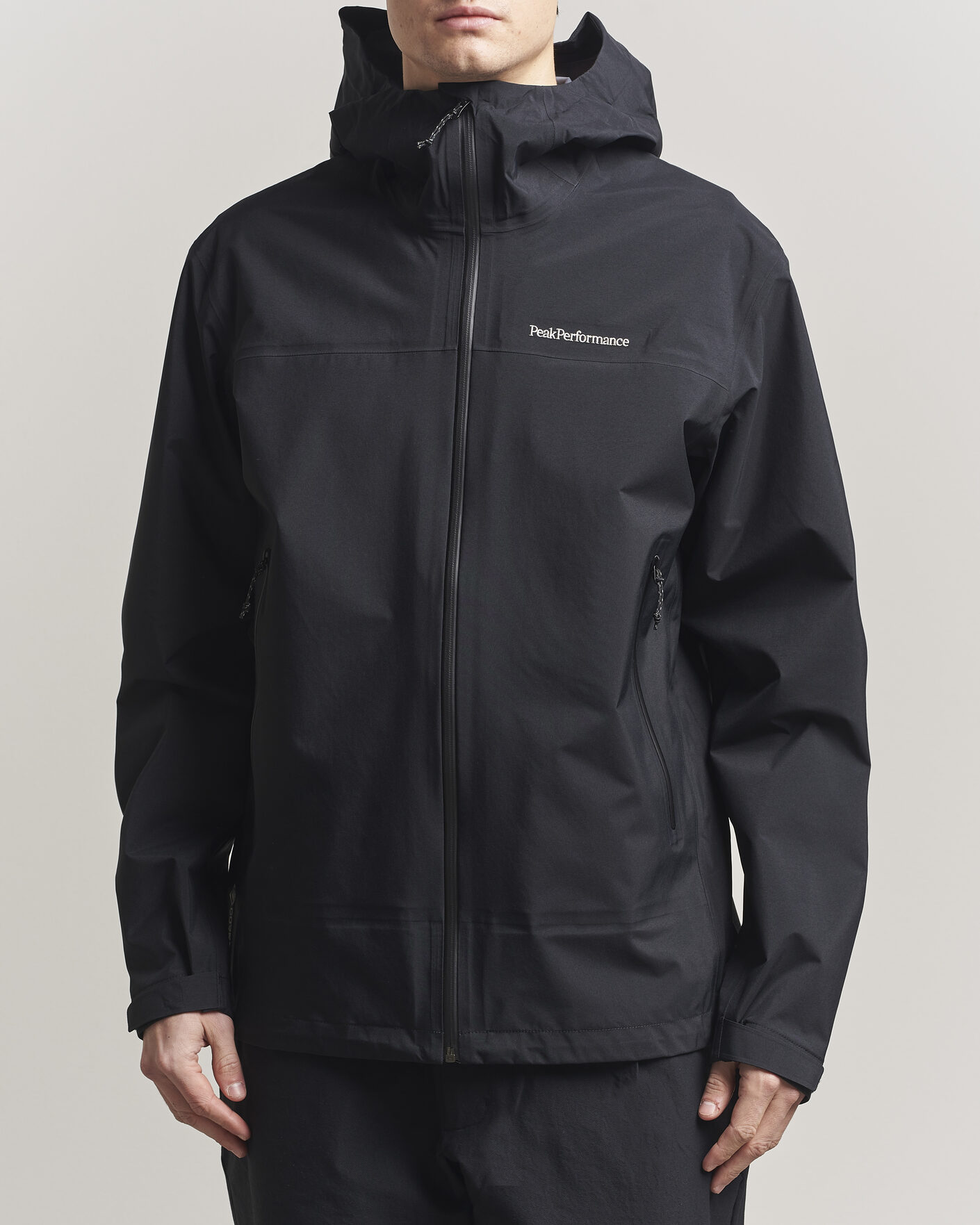 Men | Coats & Jackets | Peak Performance | Treeline Gore-Tex Shell Jacket Black