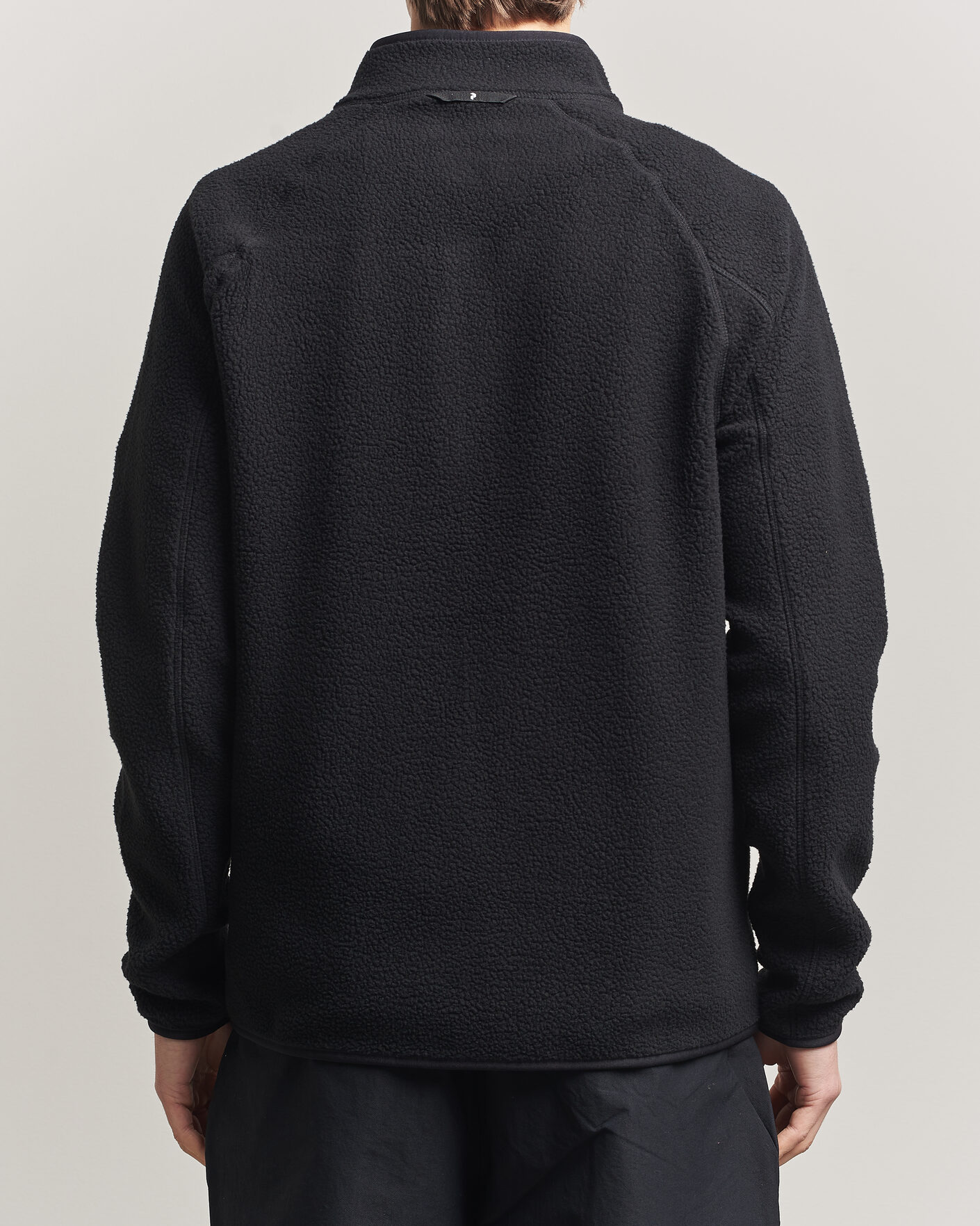 Men | Sweaters & Knitwear | Peak Performance | Nature Rush Pile Full Zip Black