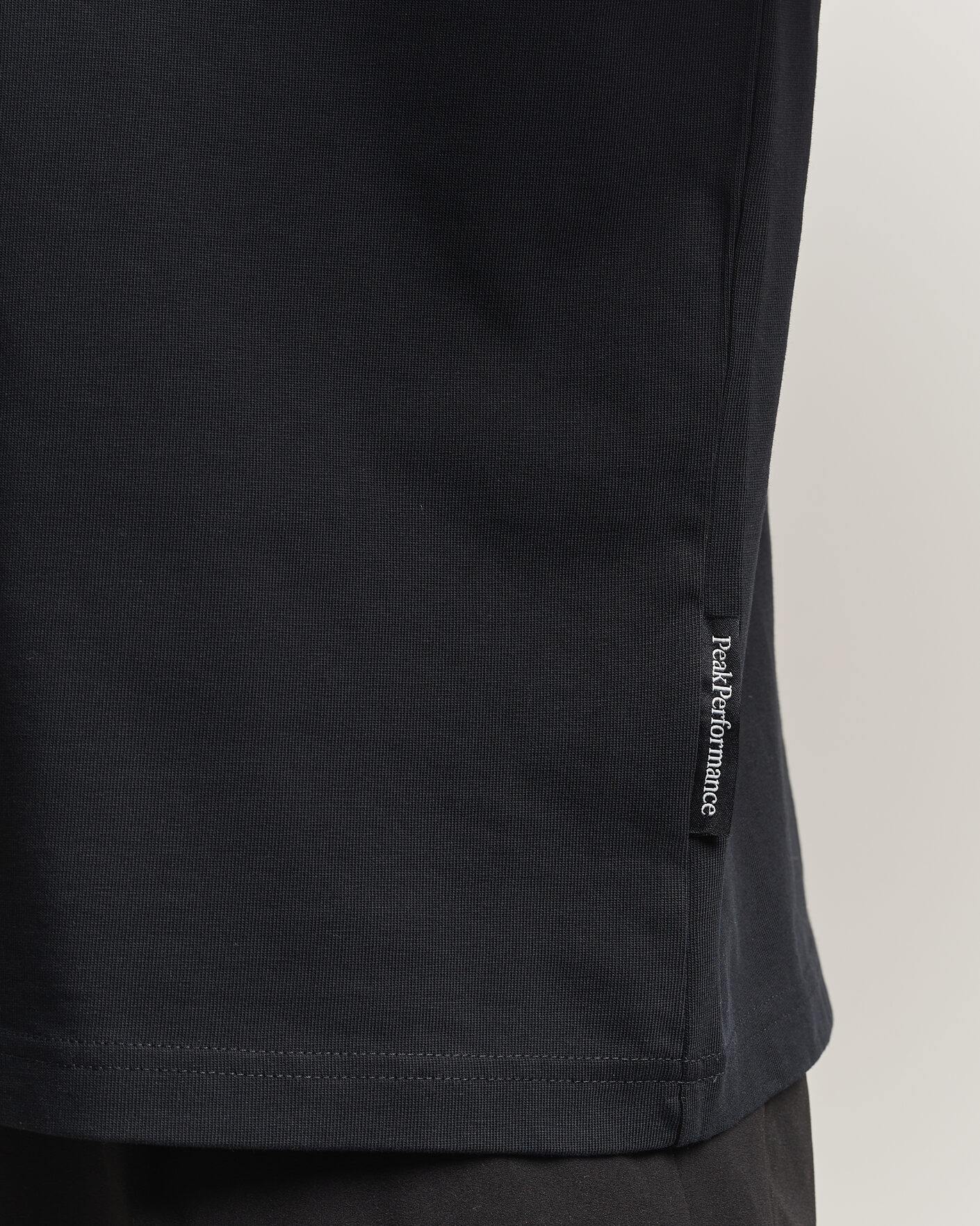Men | T-Shirts | Peak Performance | Heavy Cotton T-Shirt Black