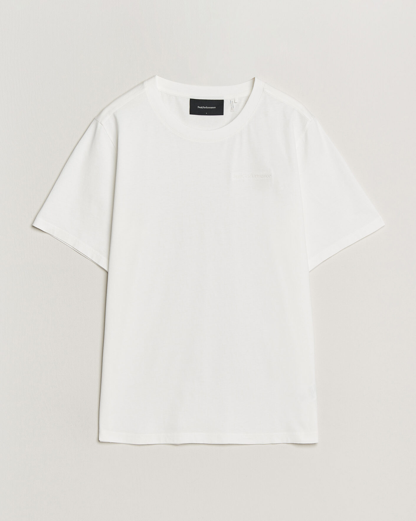 Men | T-Shirts | Peak Performance | Original Crew Neck T-Shirt Off White