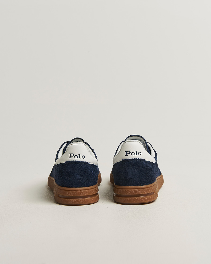 Men | Sneakers | Polo Ralph Lauren | Bedford Suede Sneakers Navy/Deckwash White