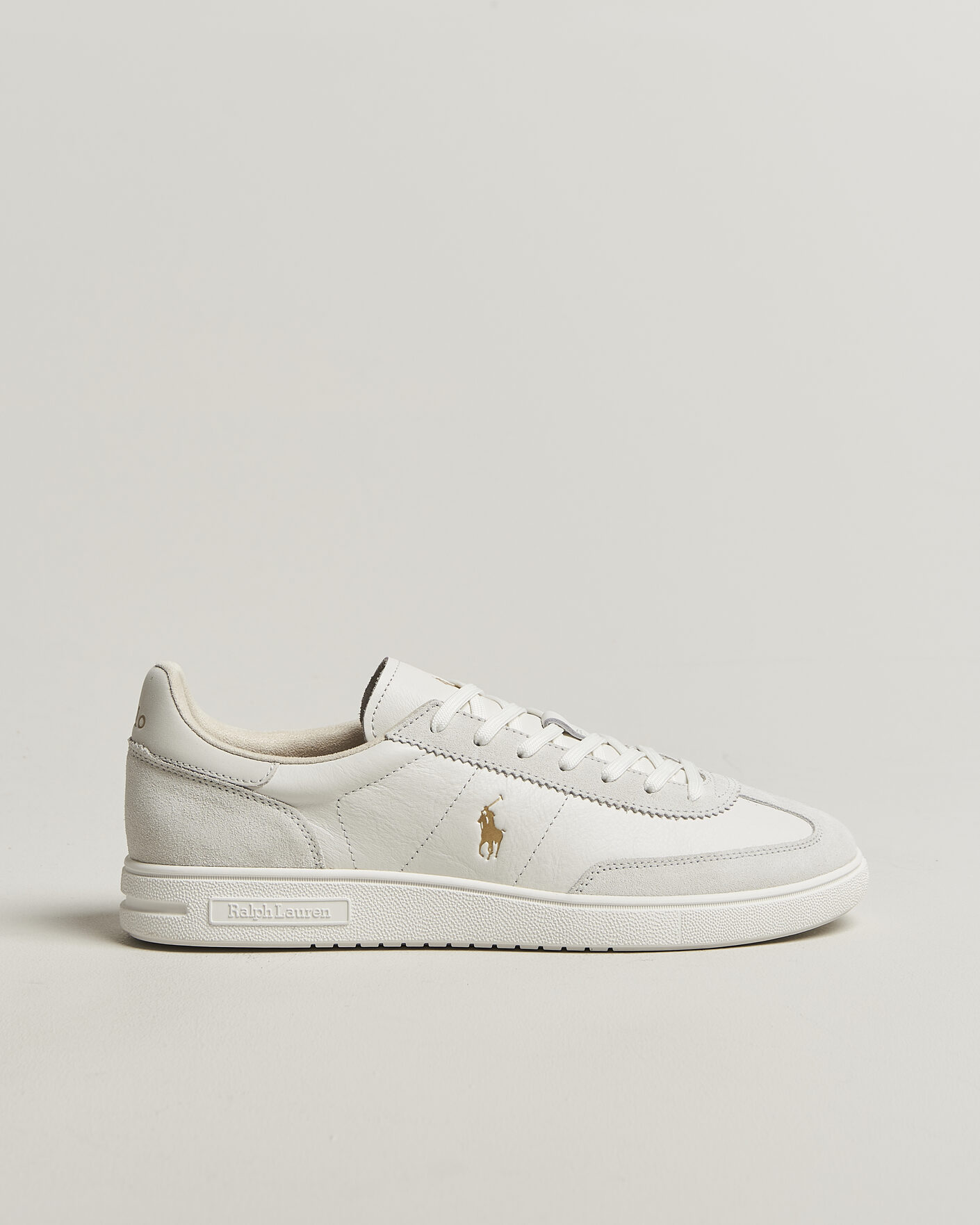 Men | Sneakers | Polo Ralph Lauren | Bedford Leather/Suede Sneakers Bianco